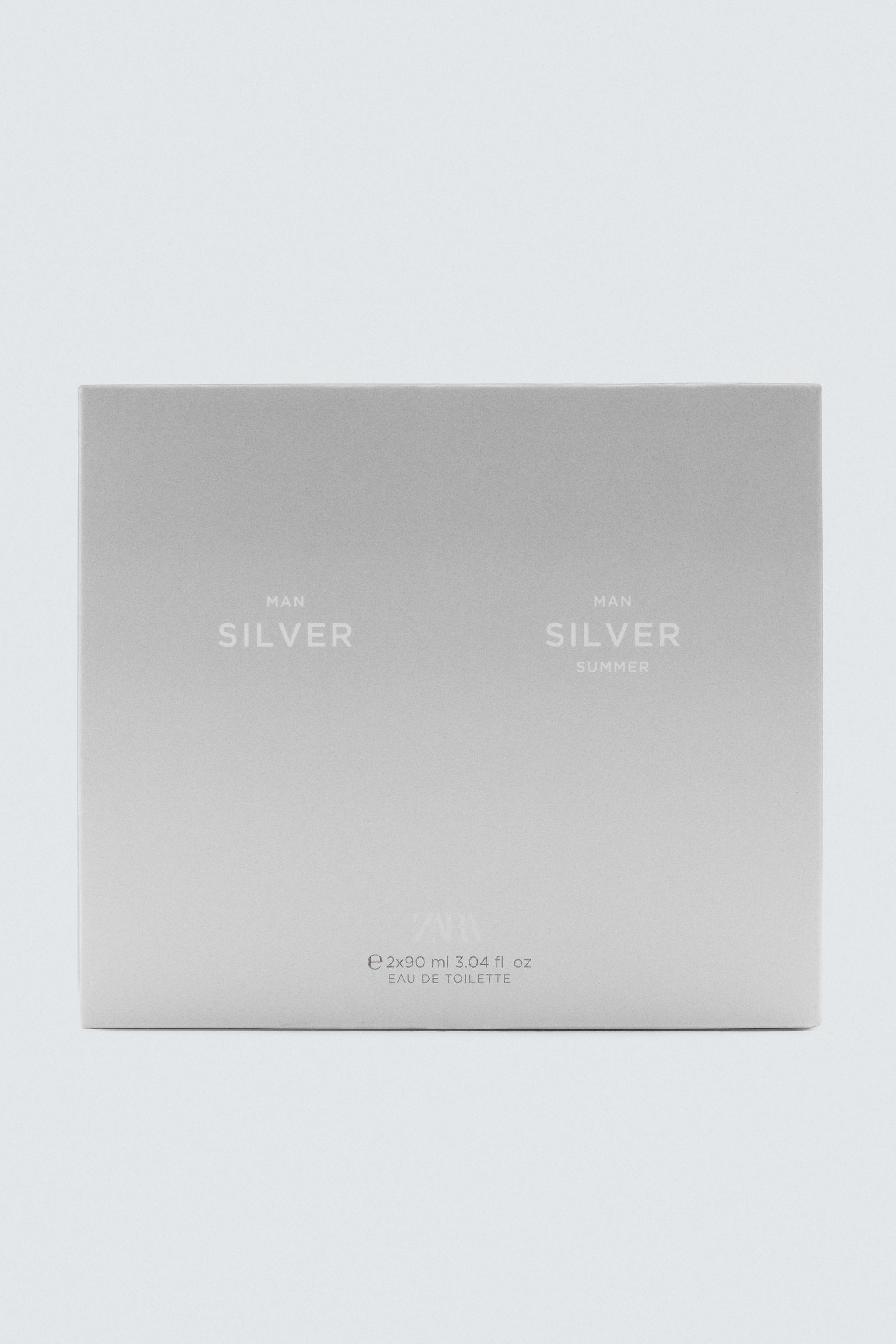 SILVER + SILVER SUMMER EDT 2 X 90 ML (3.04 FL. OZ)
