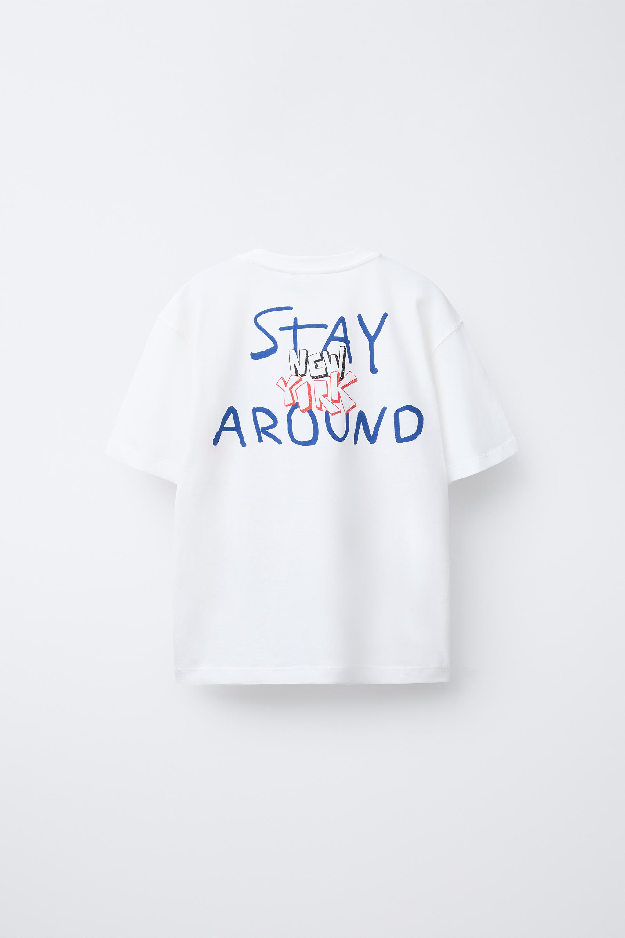 GRAFFITI PRINT T-SHIRT