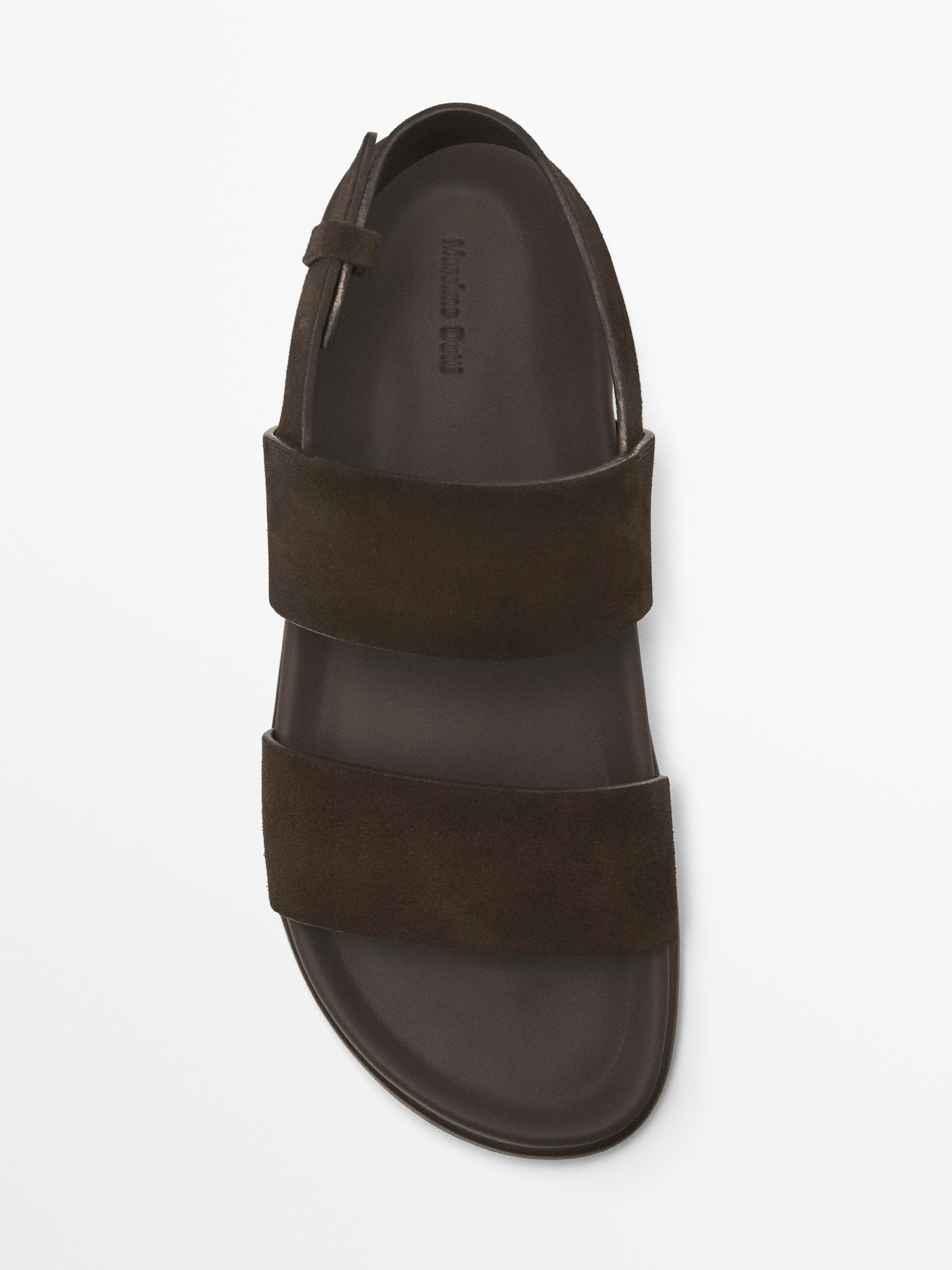 Split-leather slides