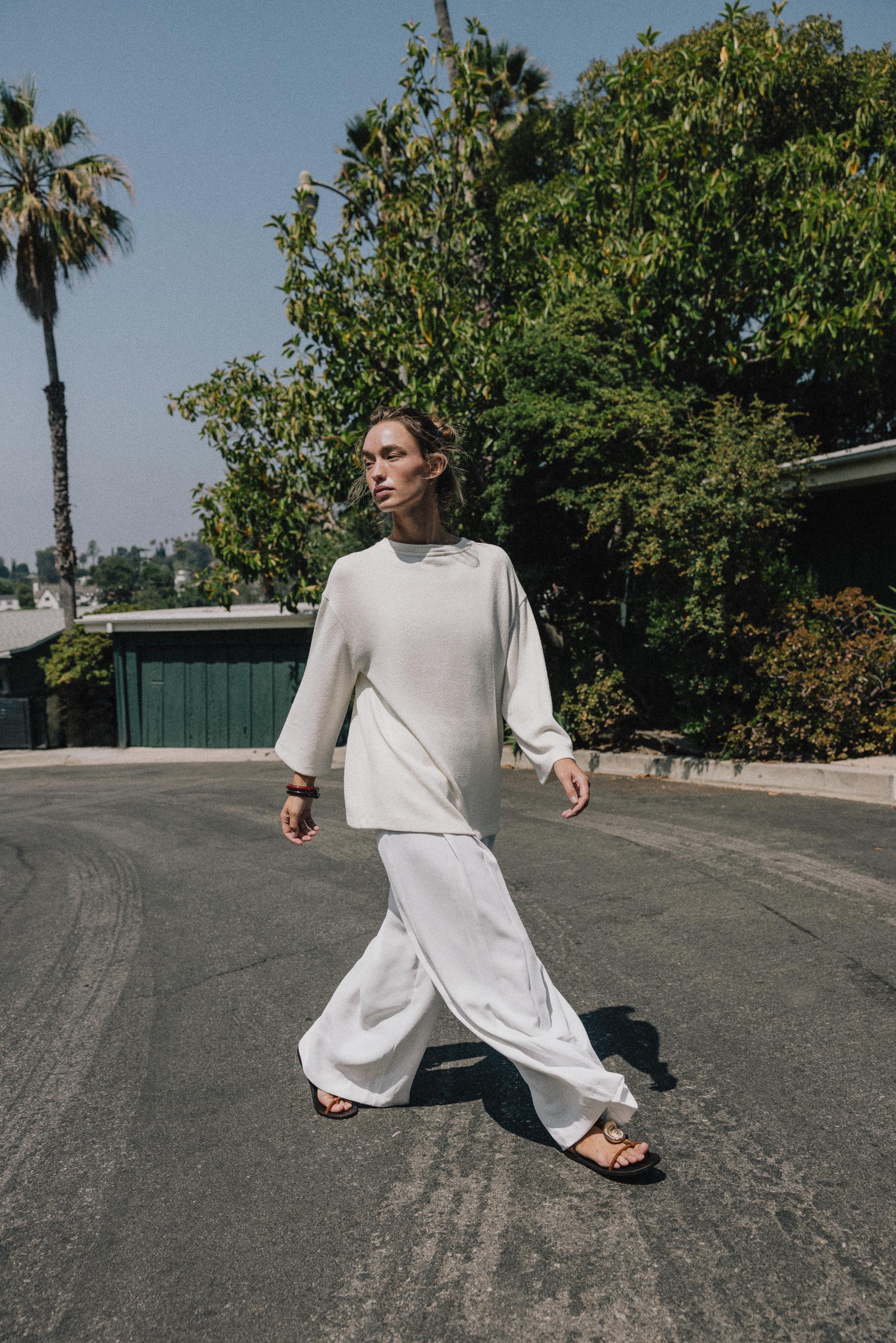 OVERSIZED KNIT T-SHIRT