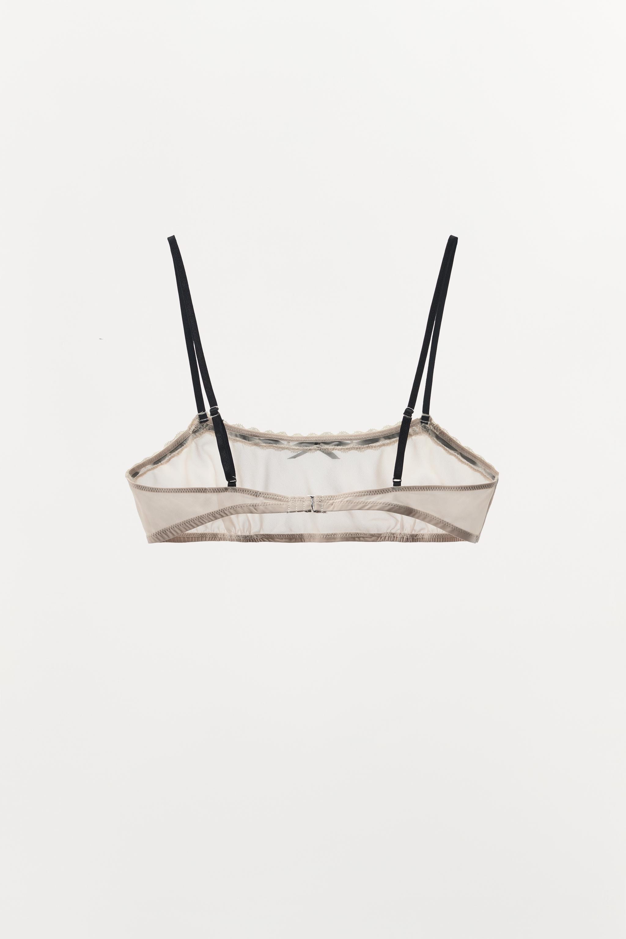 CONTRAST BOW BRALETTE