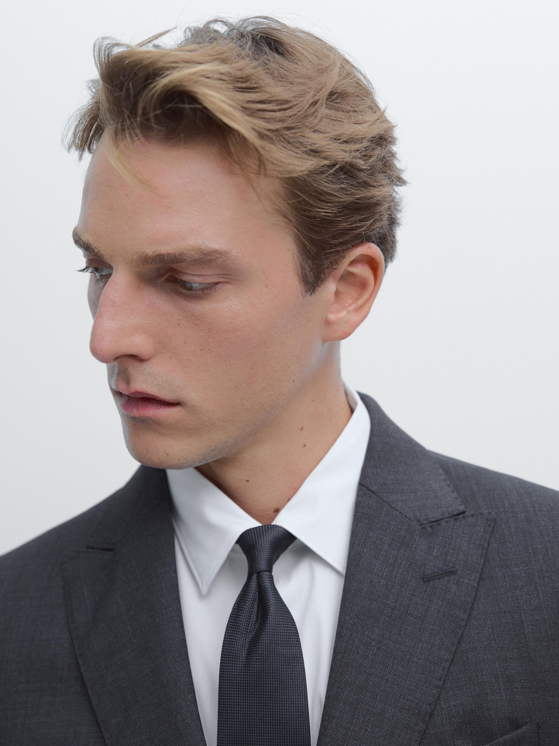 100% wool suit blazer