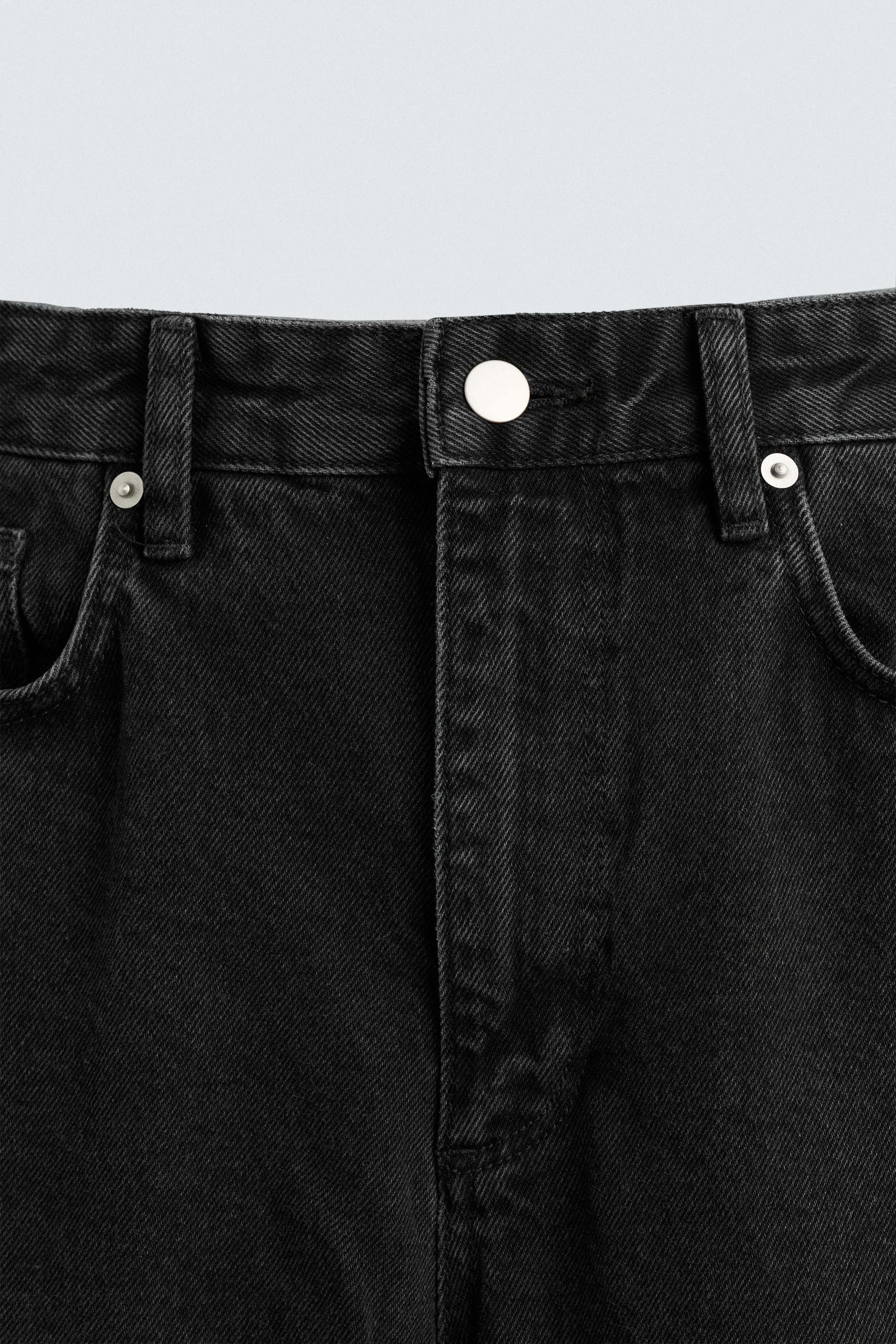 TAPERED WIDE FIT JEANS