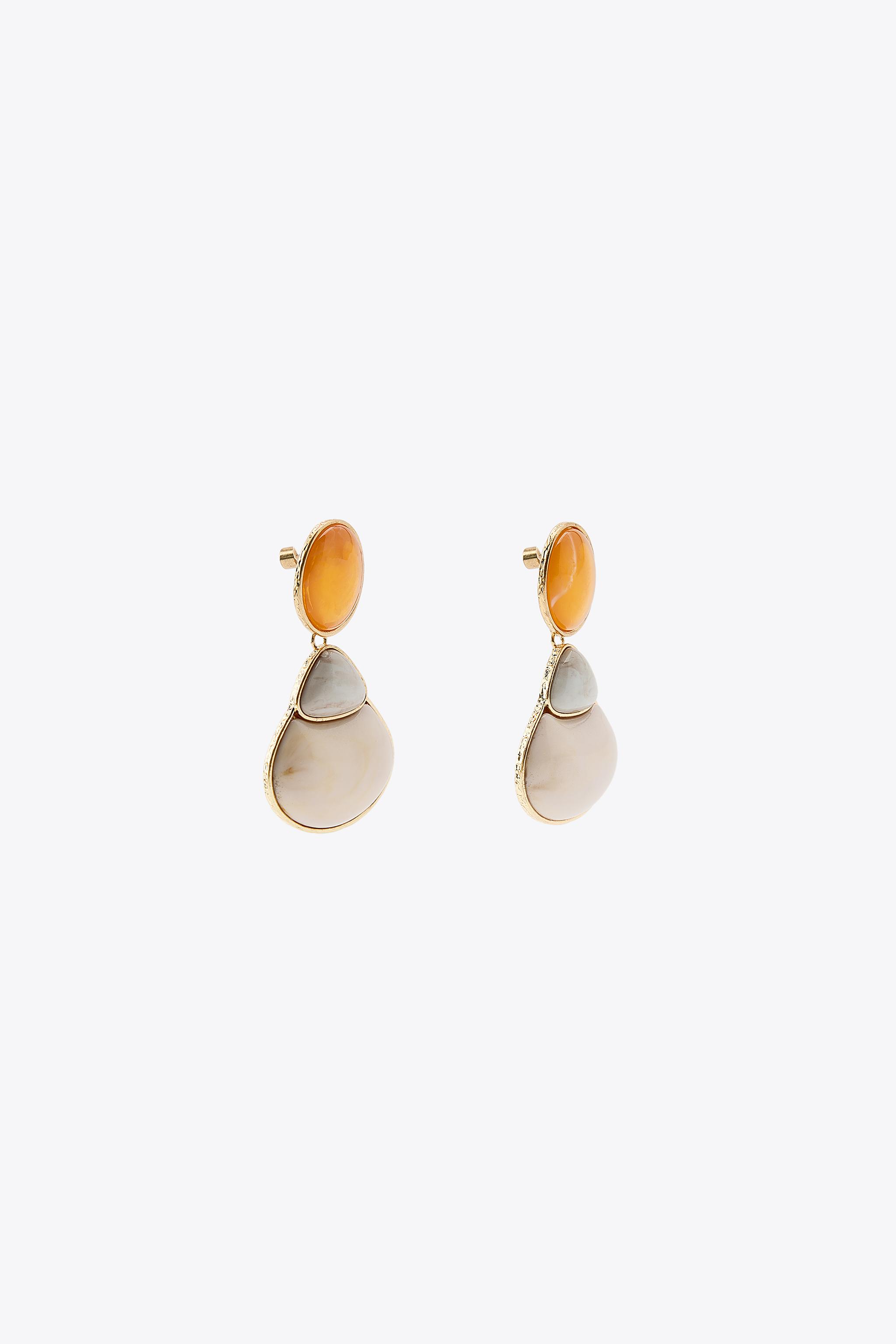 STONE EARRINGS