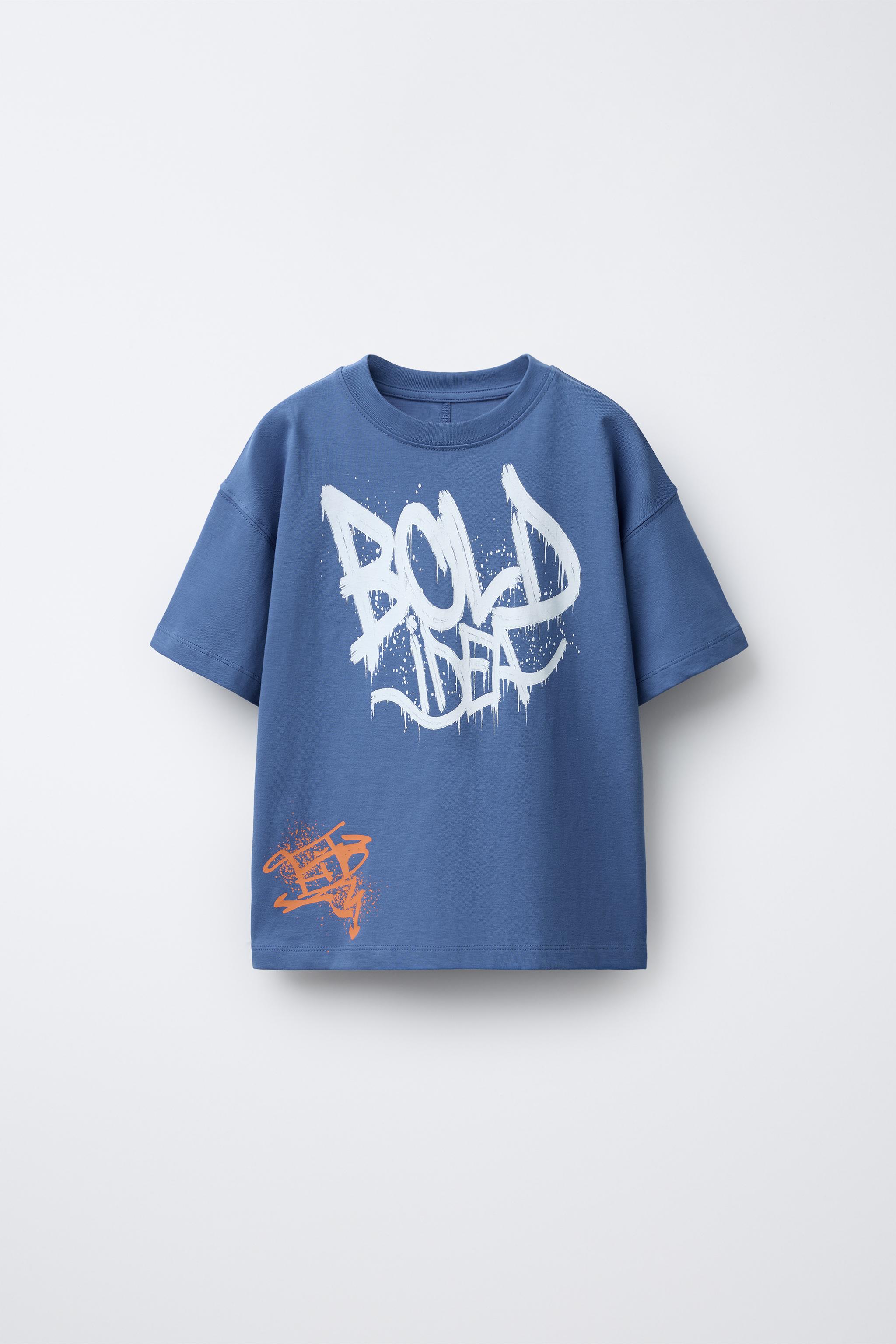 GRAFFITI PRINT T-SHIRT