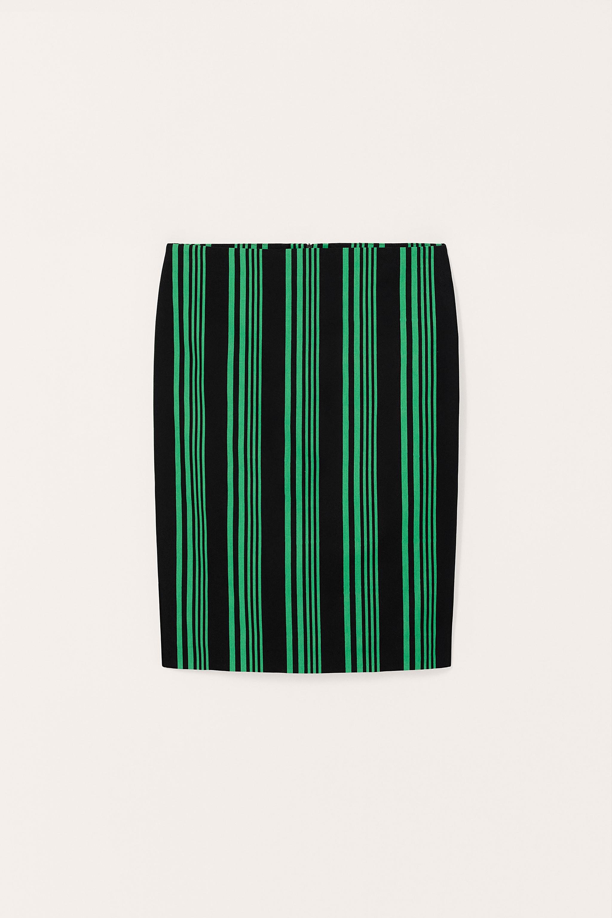 STRIPED STRAIGHT SKIRT LIMITED EDITION