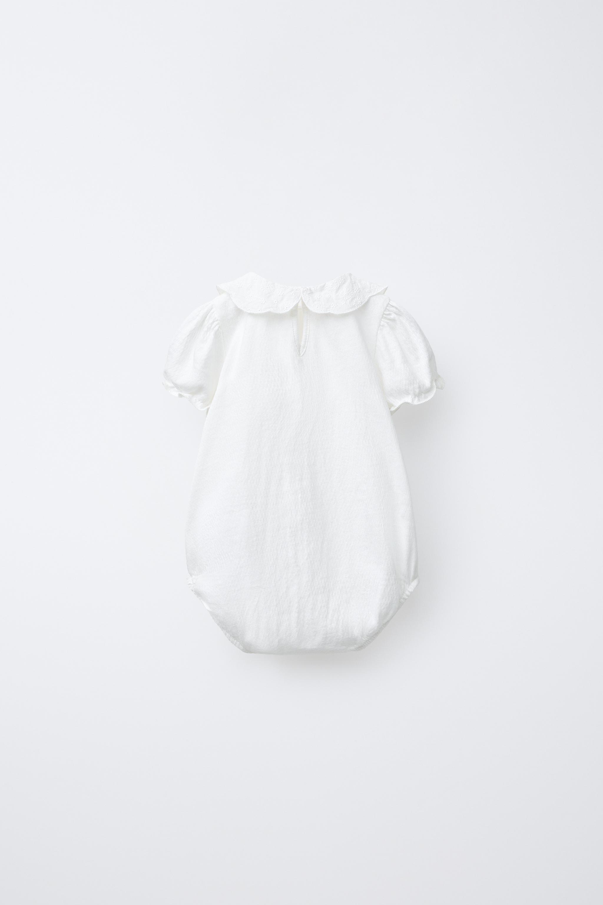 EMBROIDERED COLLAR BODYSUIT