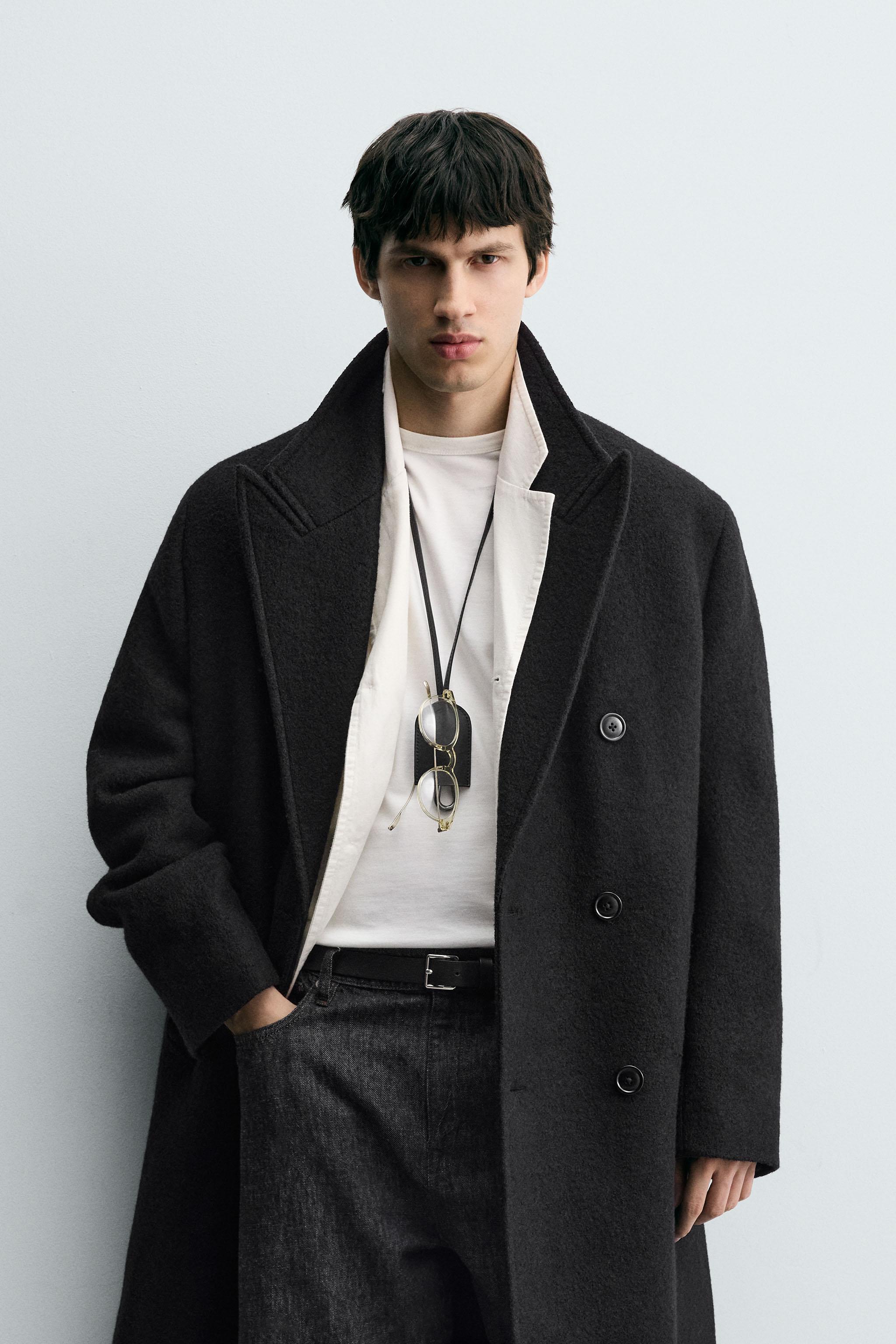 WOOL COAT BOUCLÉ TEXTURE