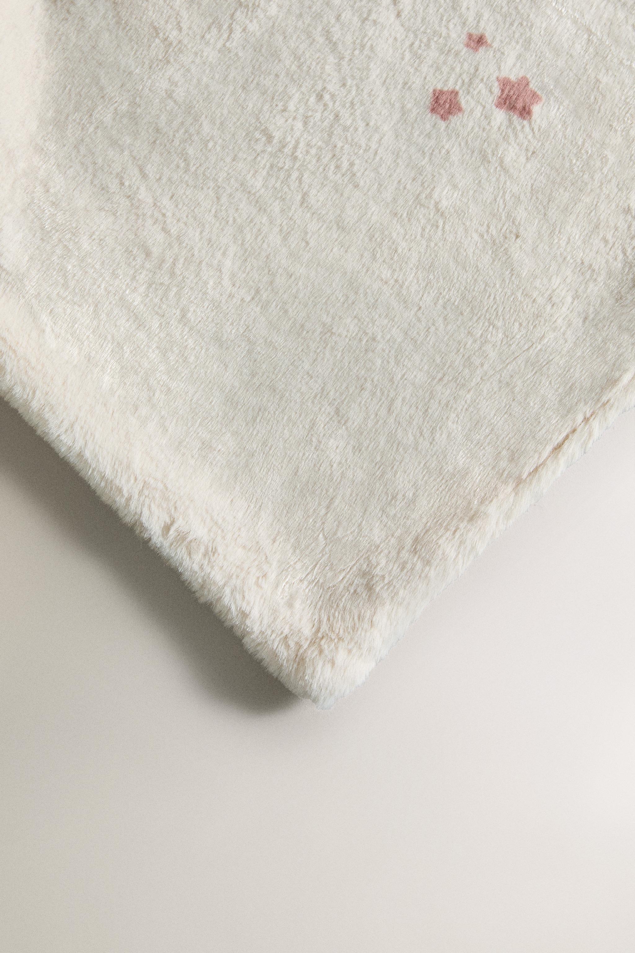 CHILDREN'S SOFT BLANKET SKATING DOG