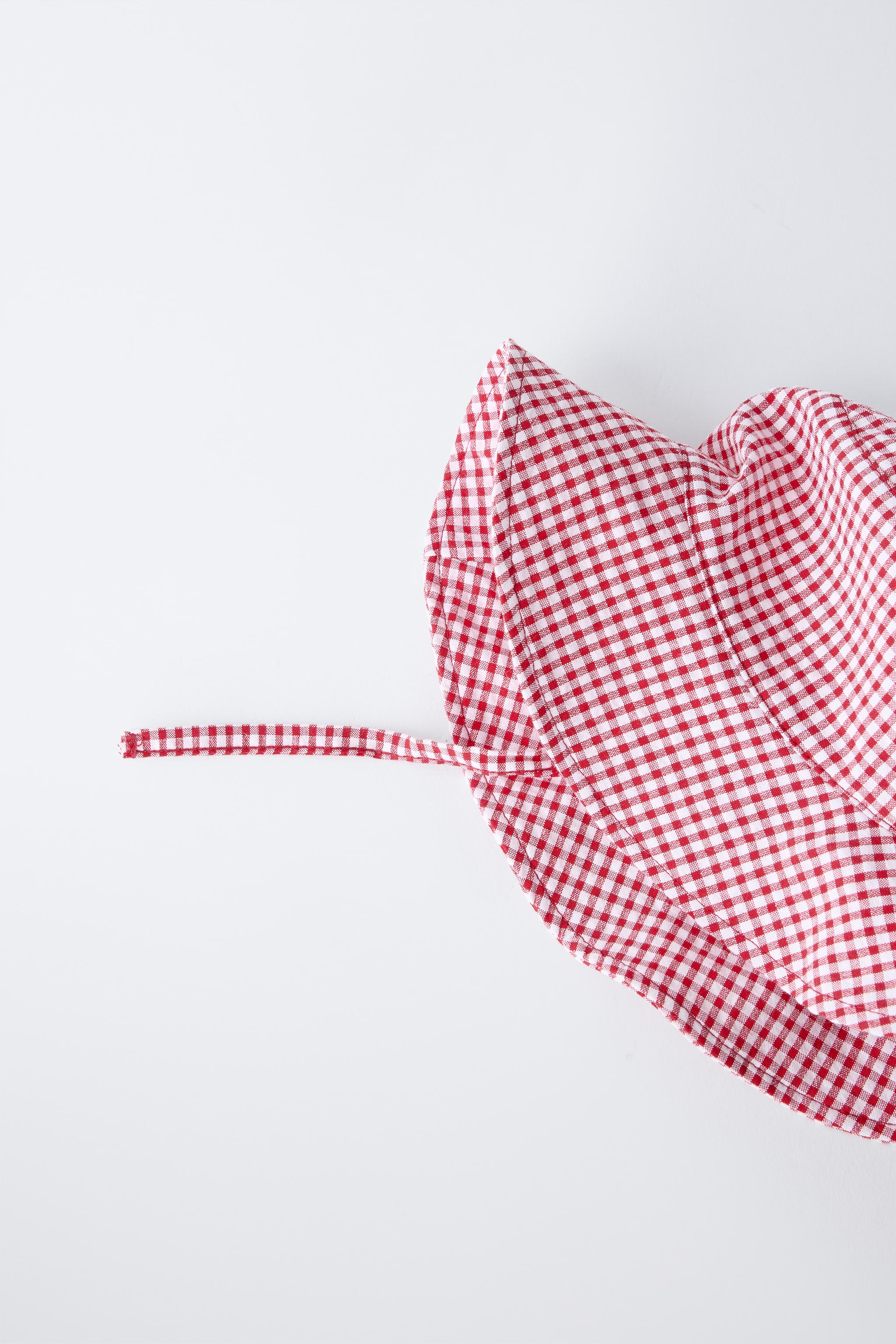 VICHY CHECK BUCKET HAT