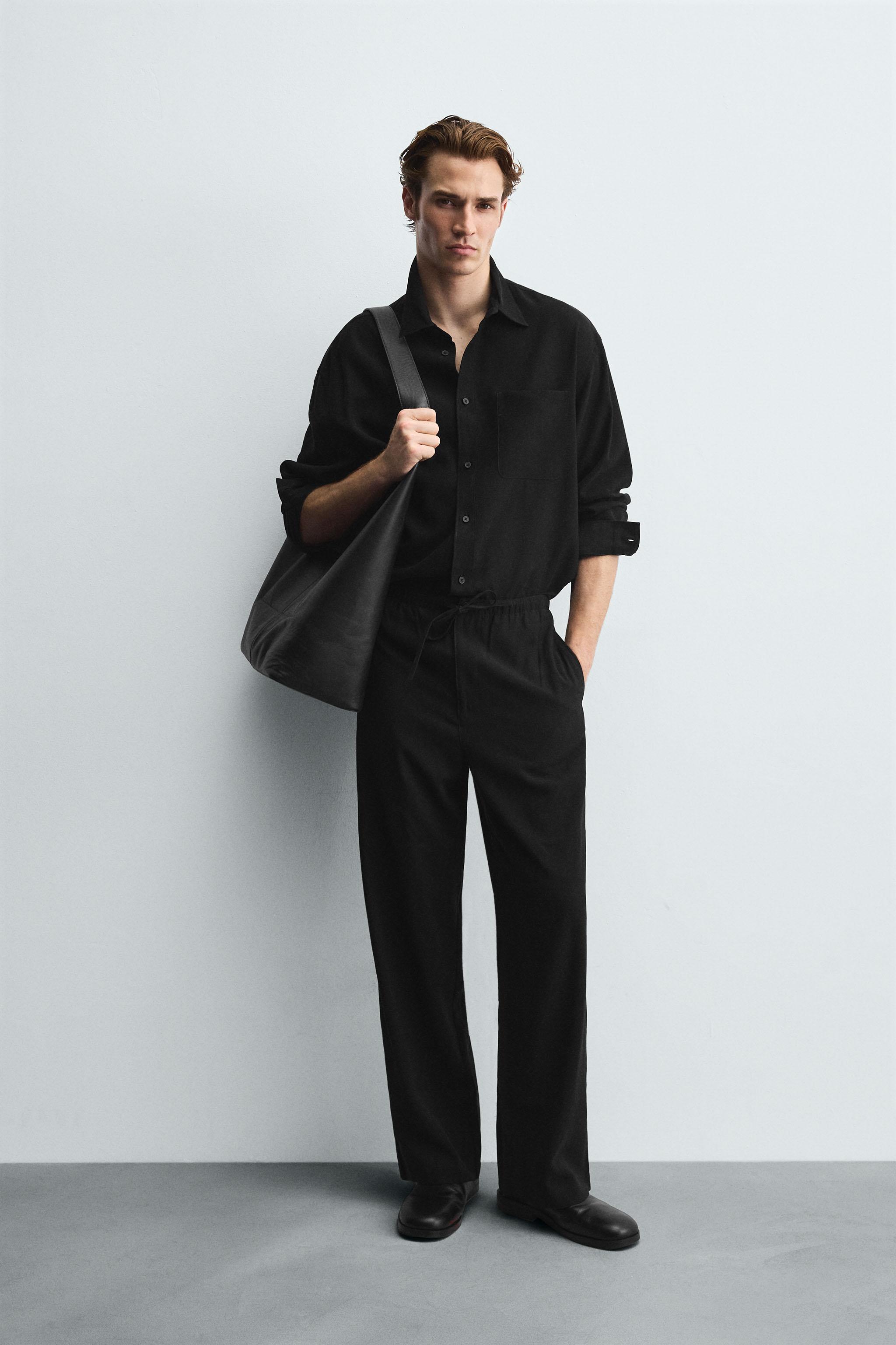 RELAXED FIT FLOWY SHIRT