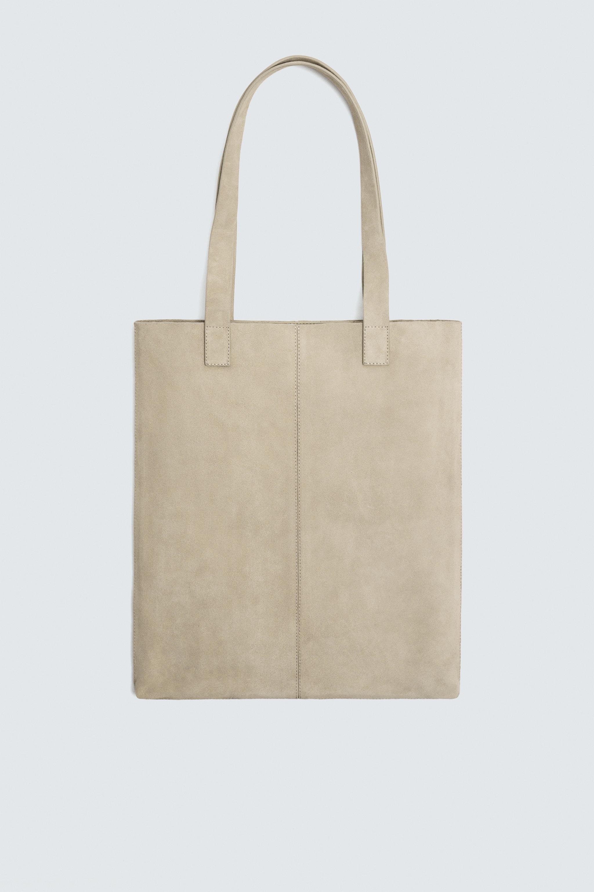 LEATHER SHOPPER BAG
