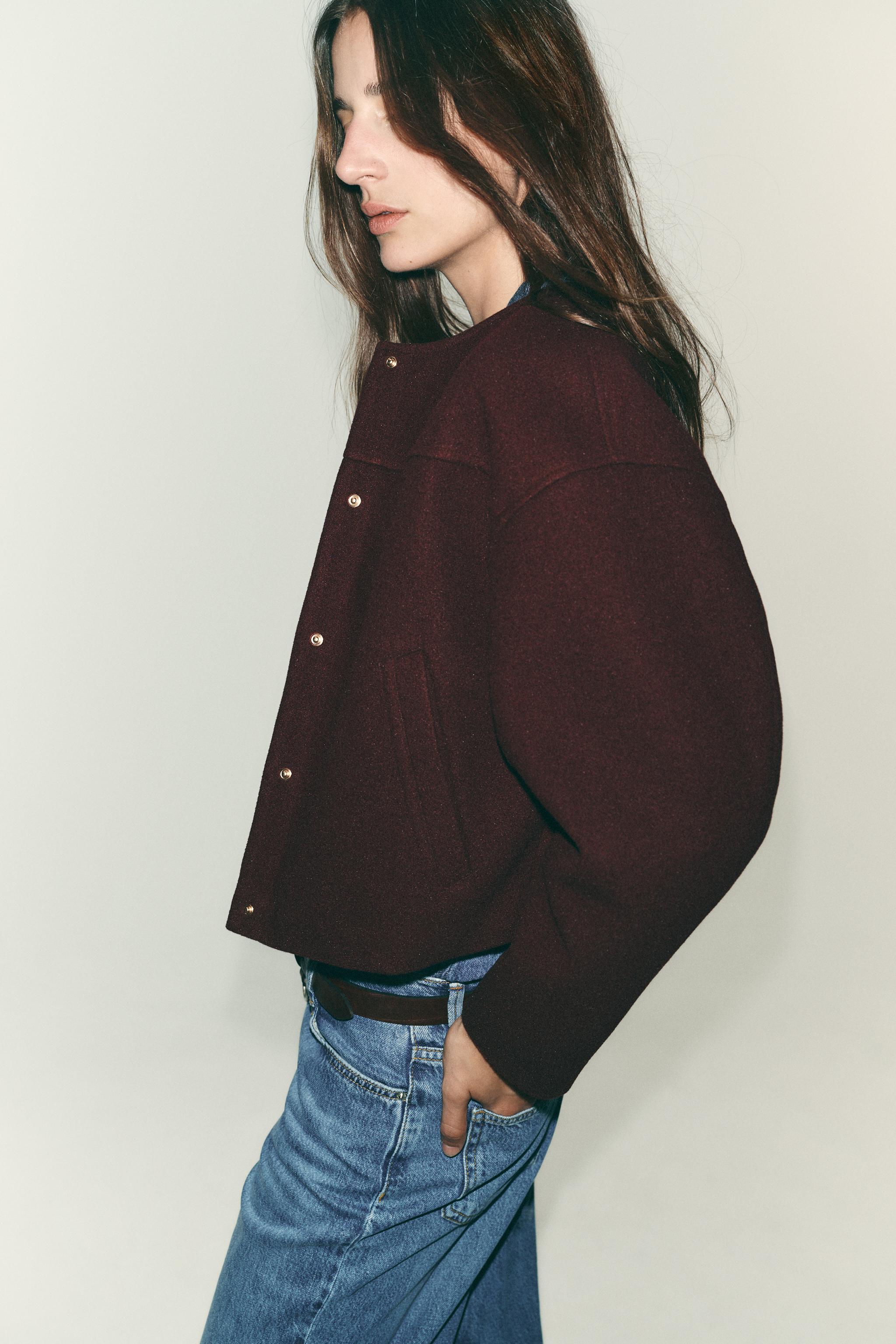 SOFT JACKET WITH GOLD BUTTONS