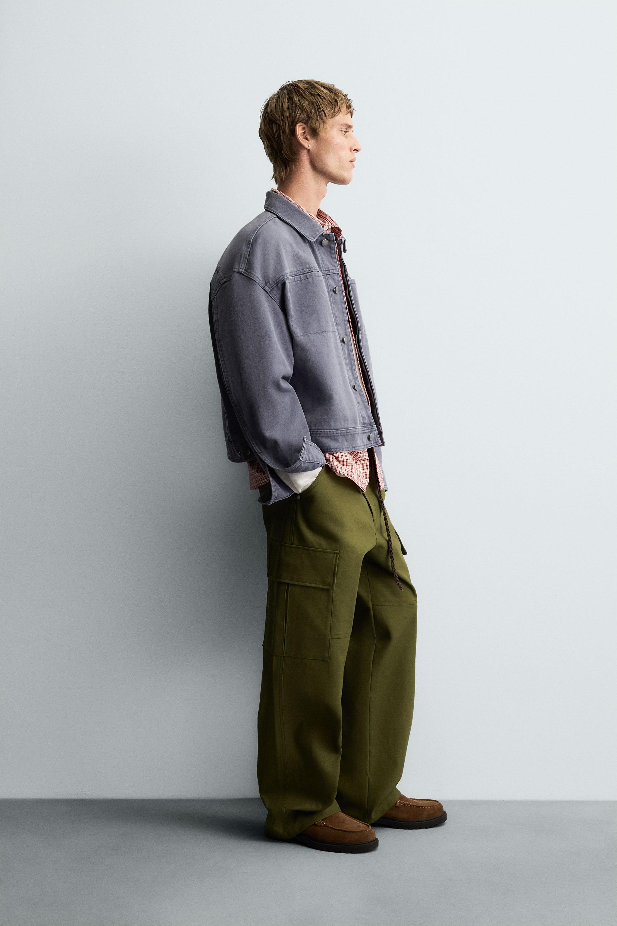 WASHED BOXY FIT JACKET