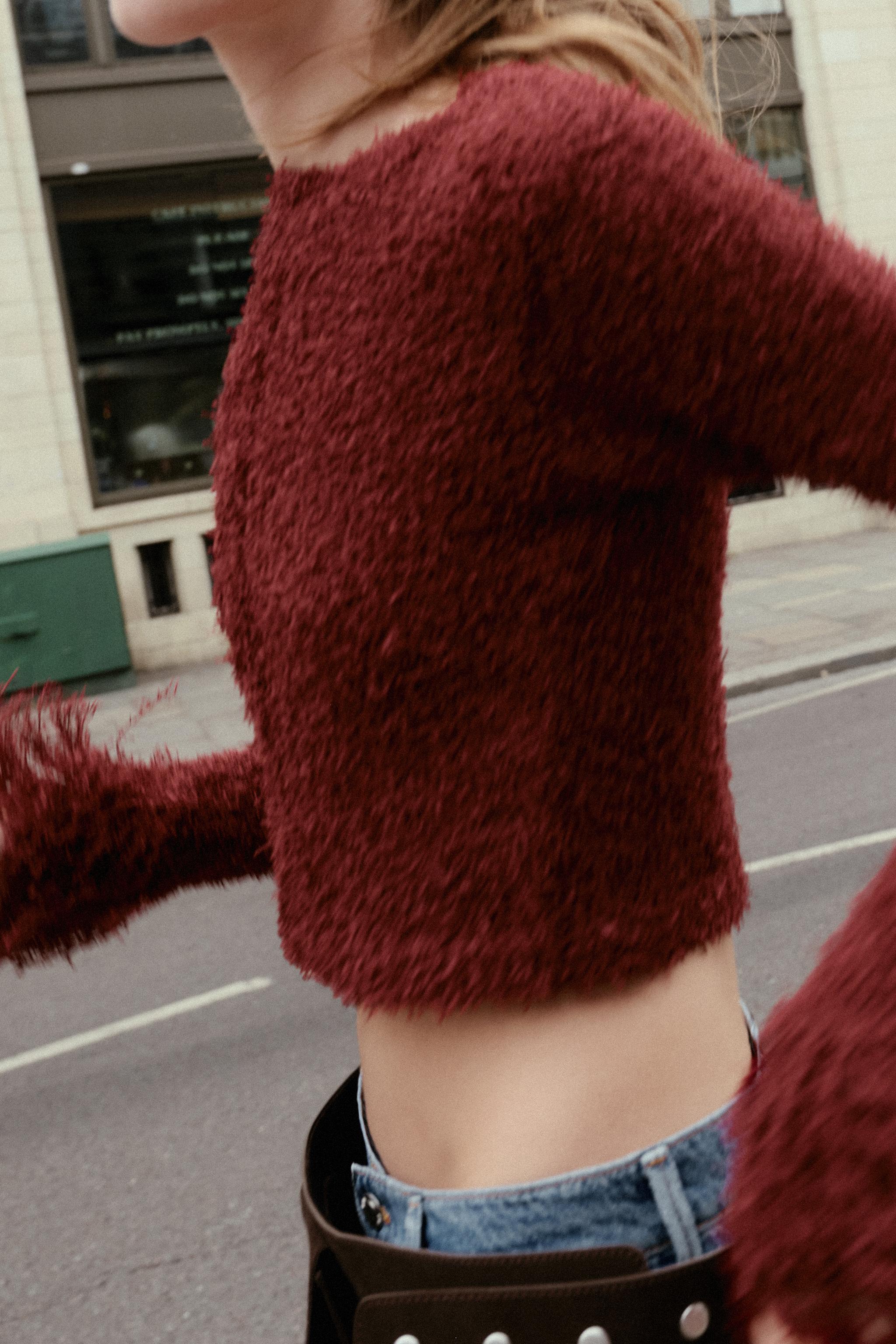 FRINGED KNIT CARDIGAN