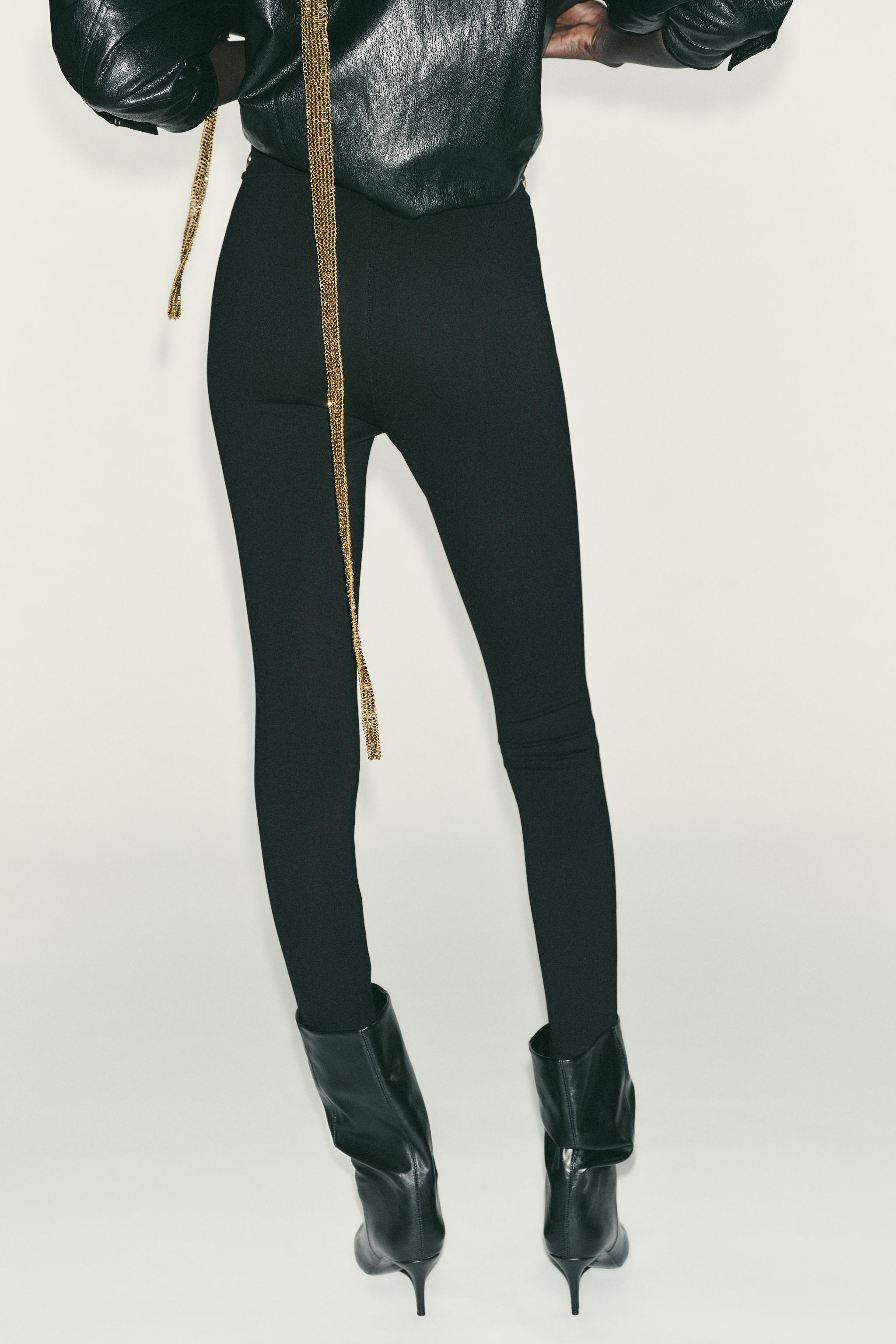 GOLD BUTTON LEGGINGS