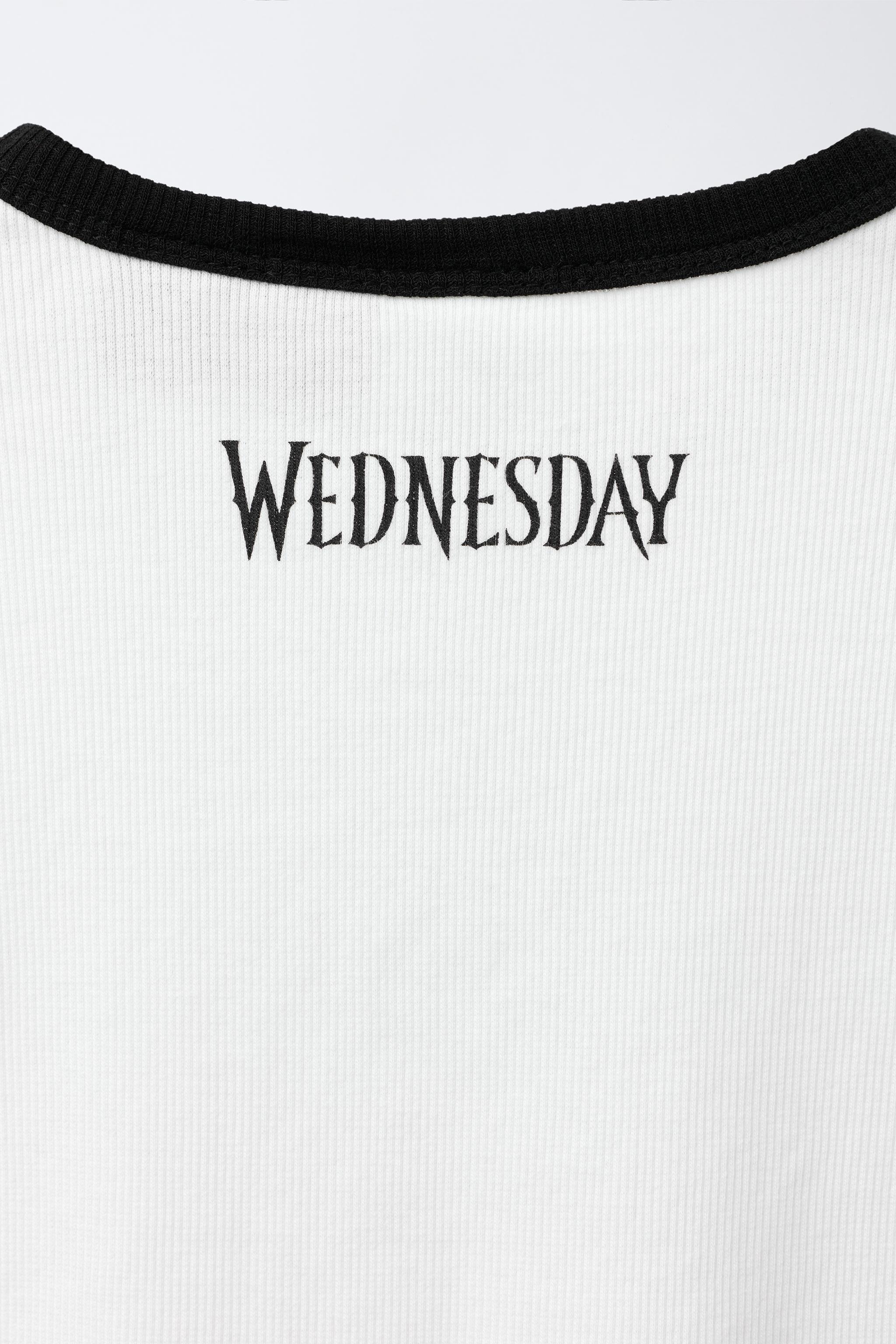 WEDNESDAY © RIBBED T-SHIRT