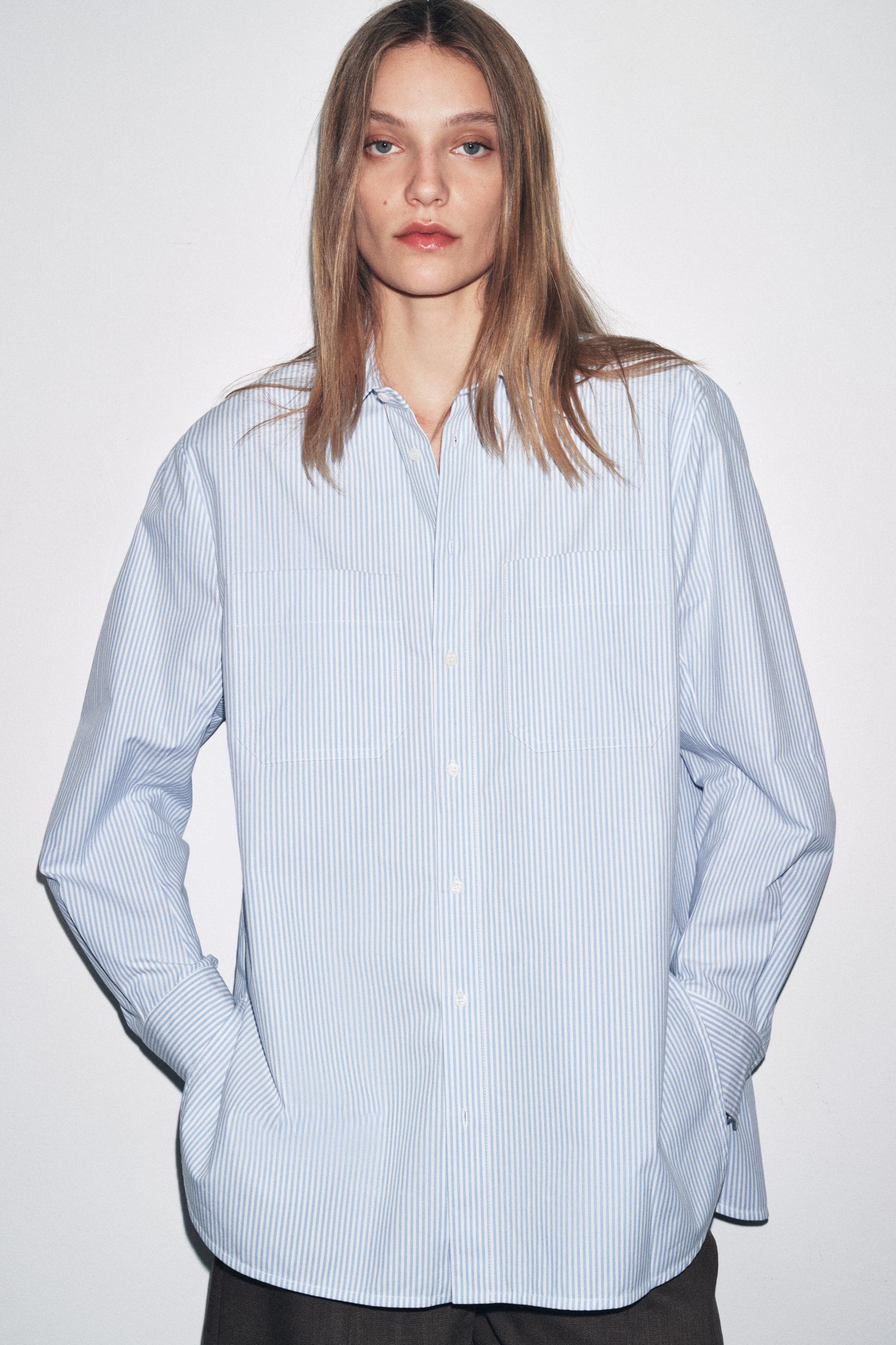 STRIPED POCKET SHIRT ZW COLLECTION
