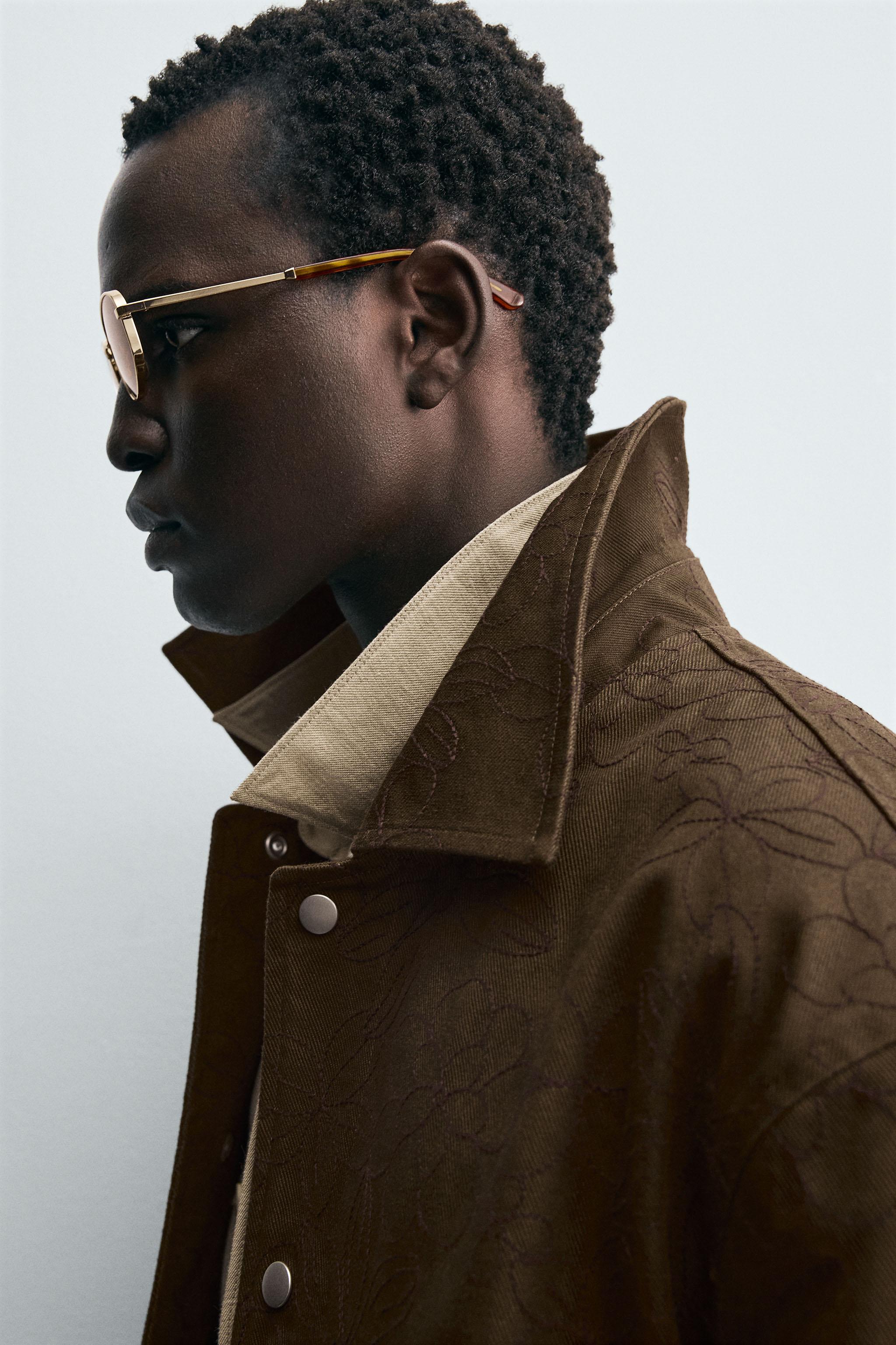 FLORAL JACQUARD JACKET