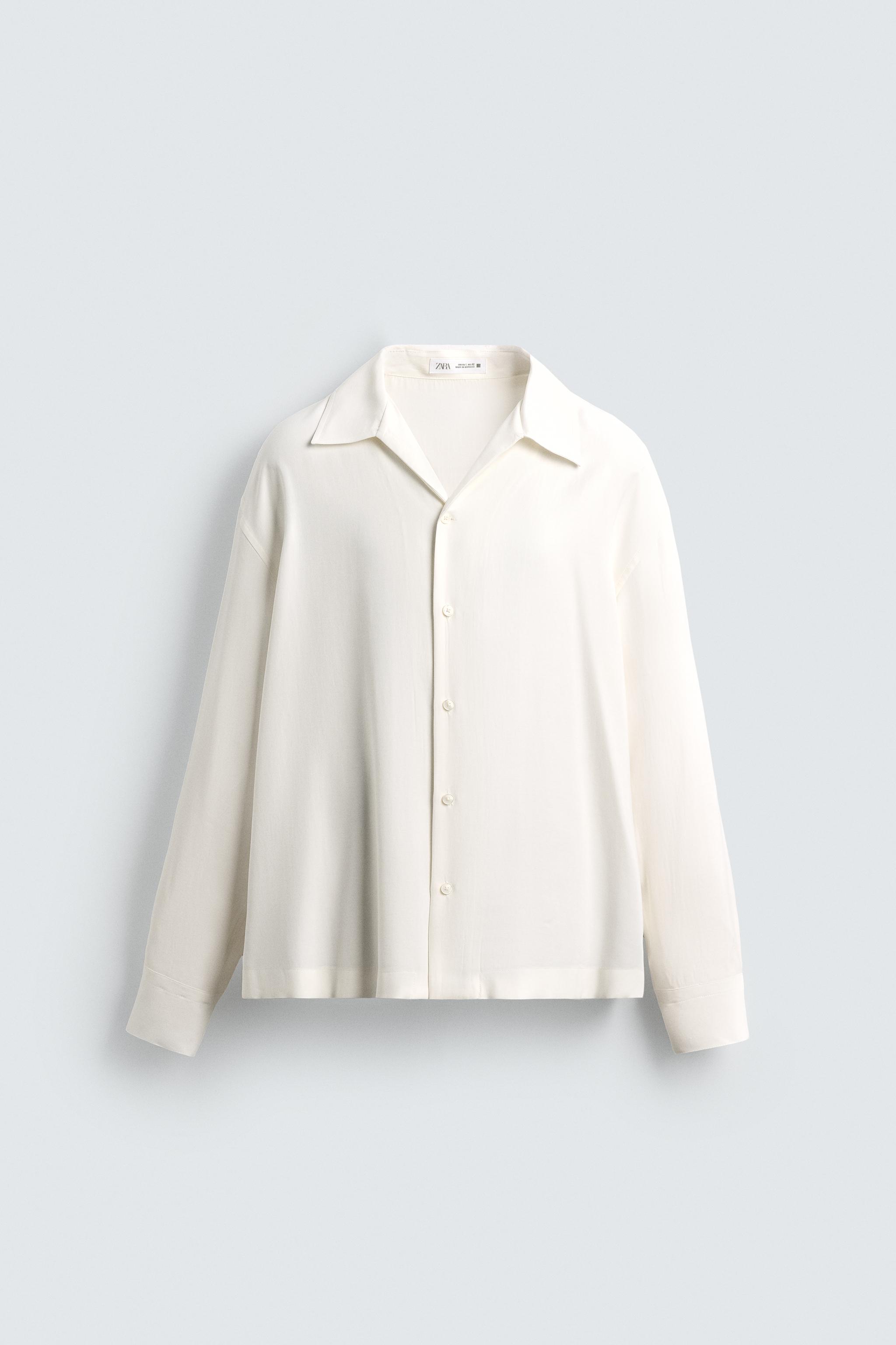 RELAXED FIT FLOWY SHIRT