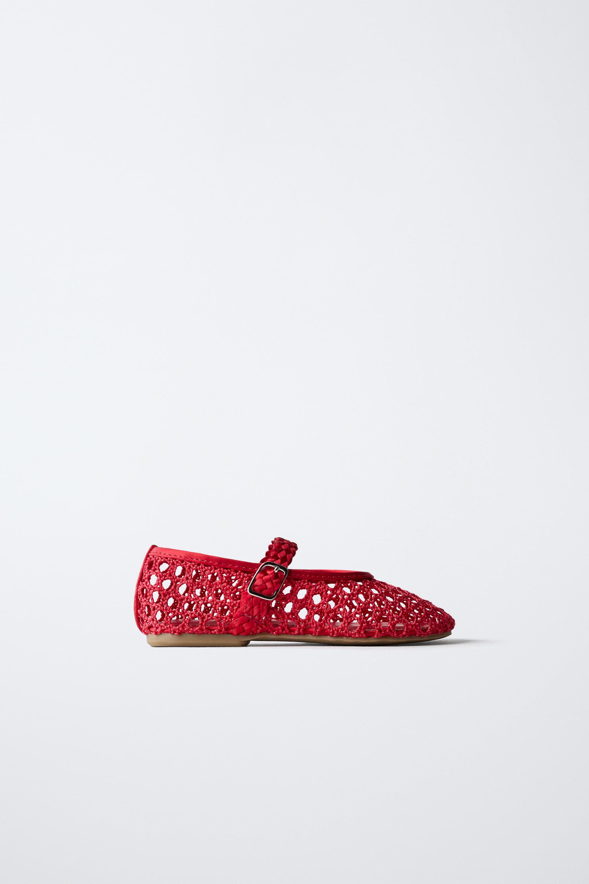 OPENWORK BALLET FLATS