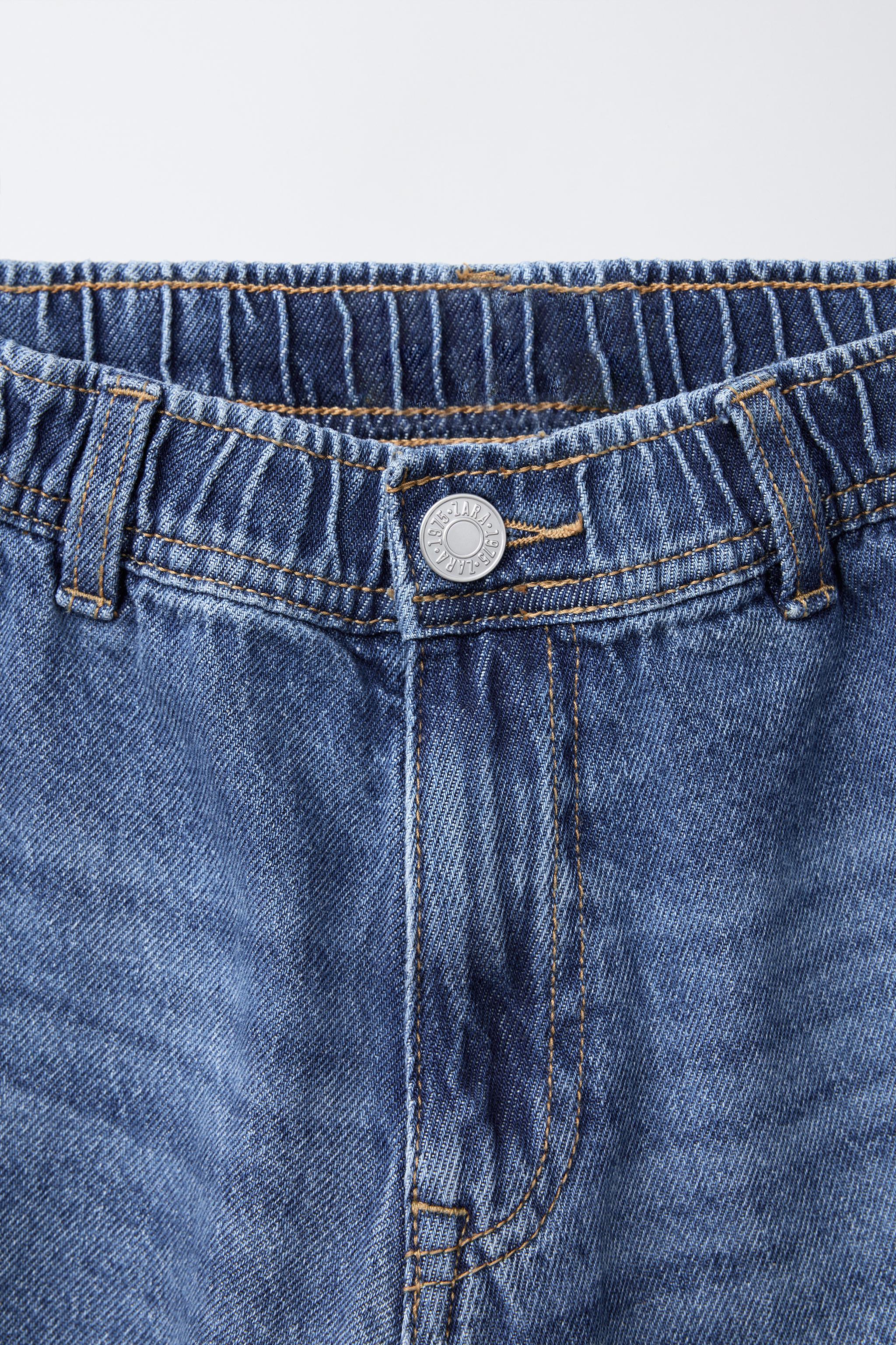 BALLOON ELASTIC JEANS