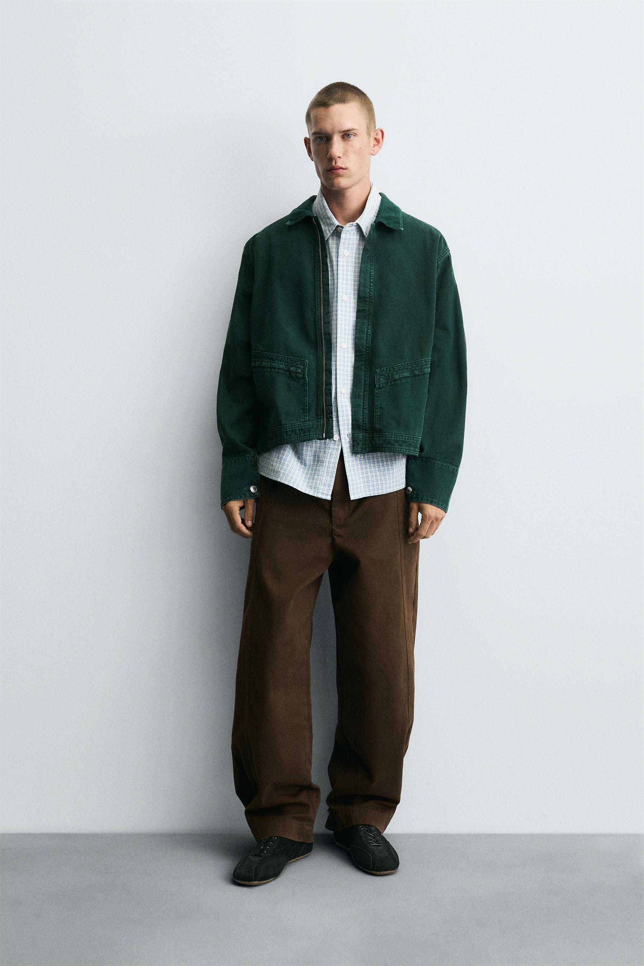 CROPPED FIT DENIM JACKET