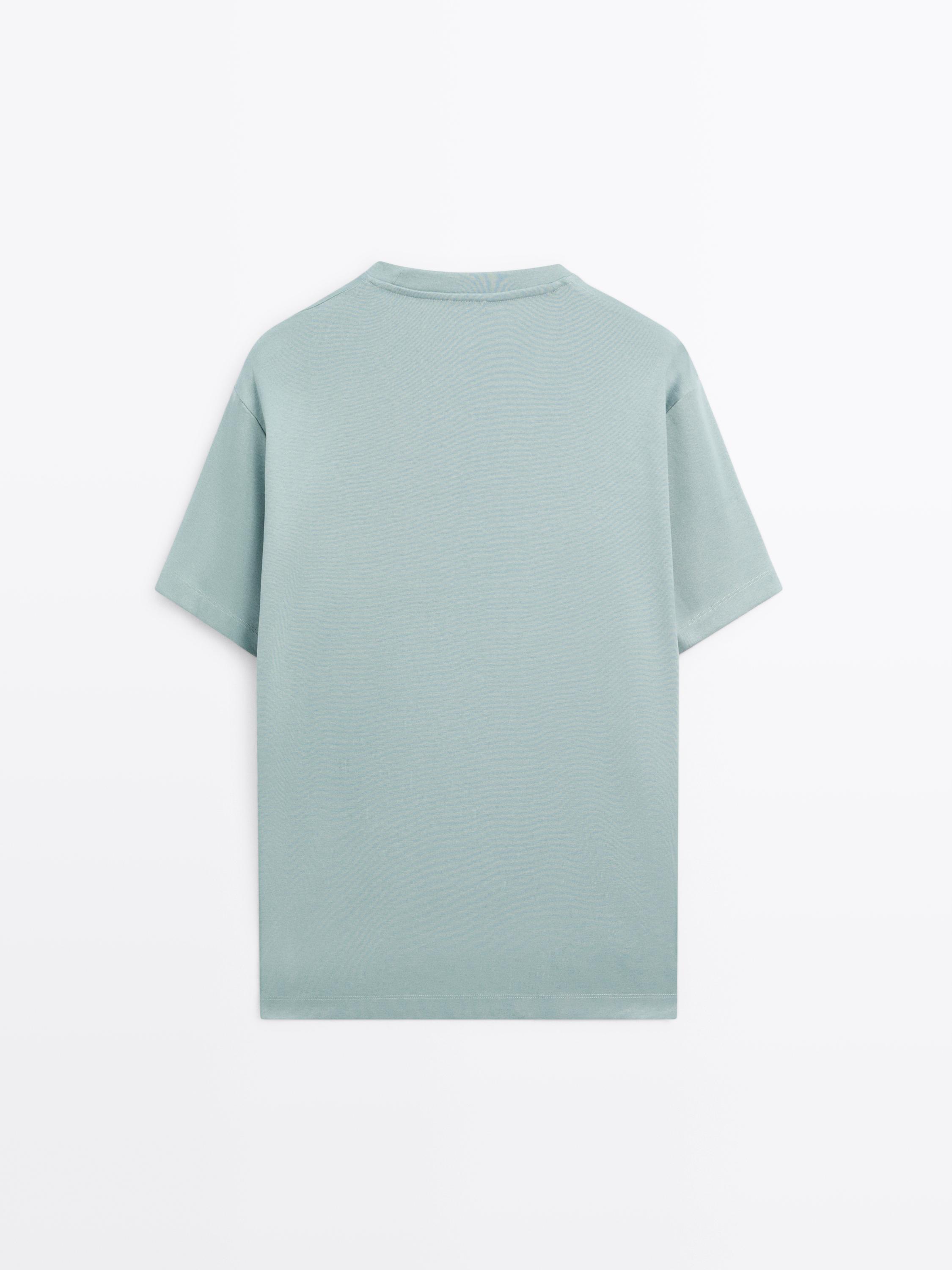100% mercerised cotton T-shirt