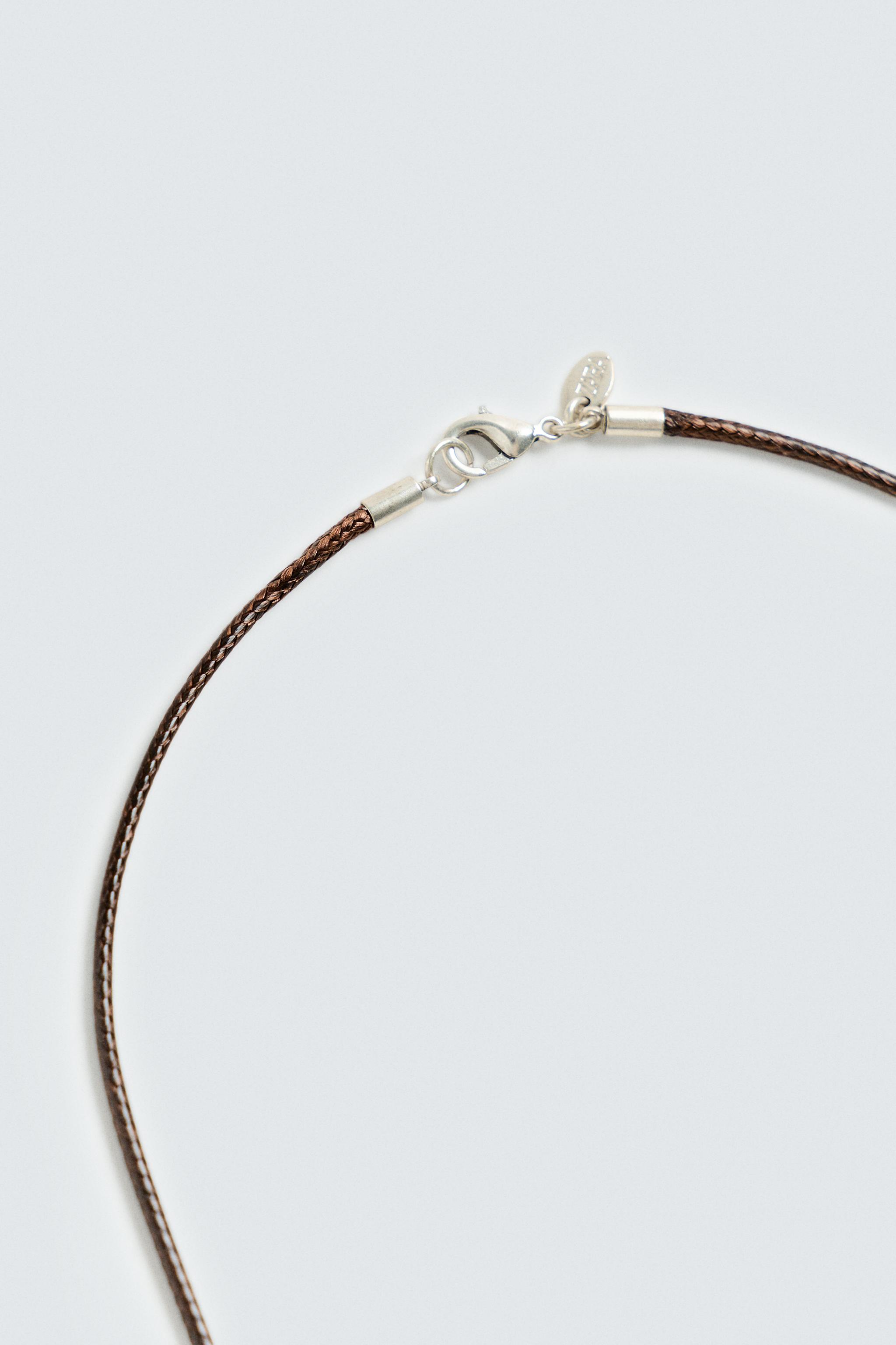 CORD PENDANT NECKLACE