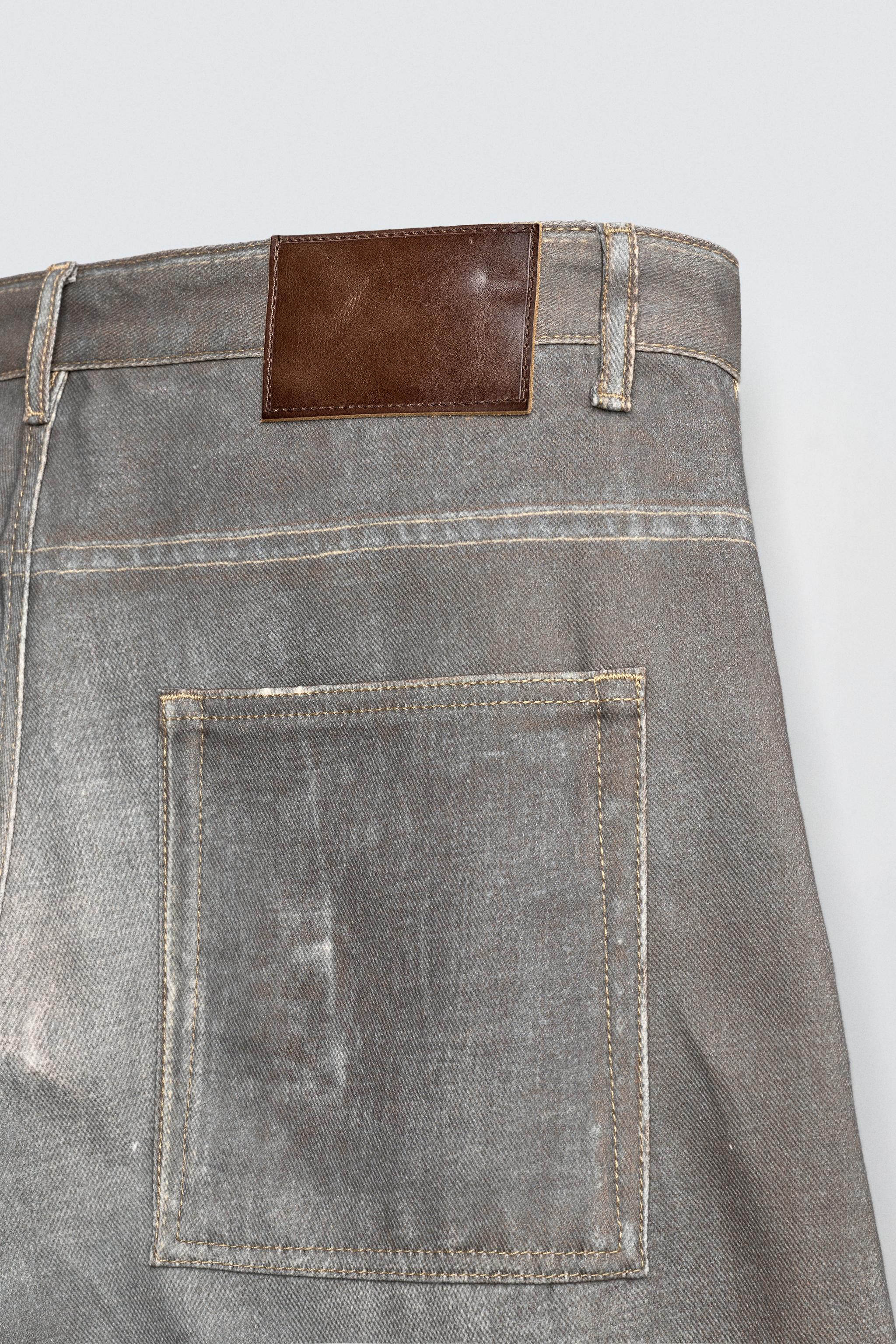 PRINTED BAGGY FIT JEANS