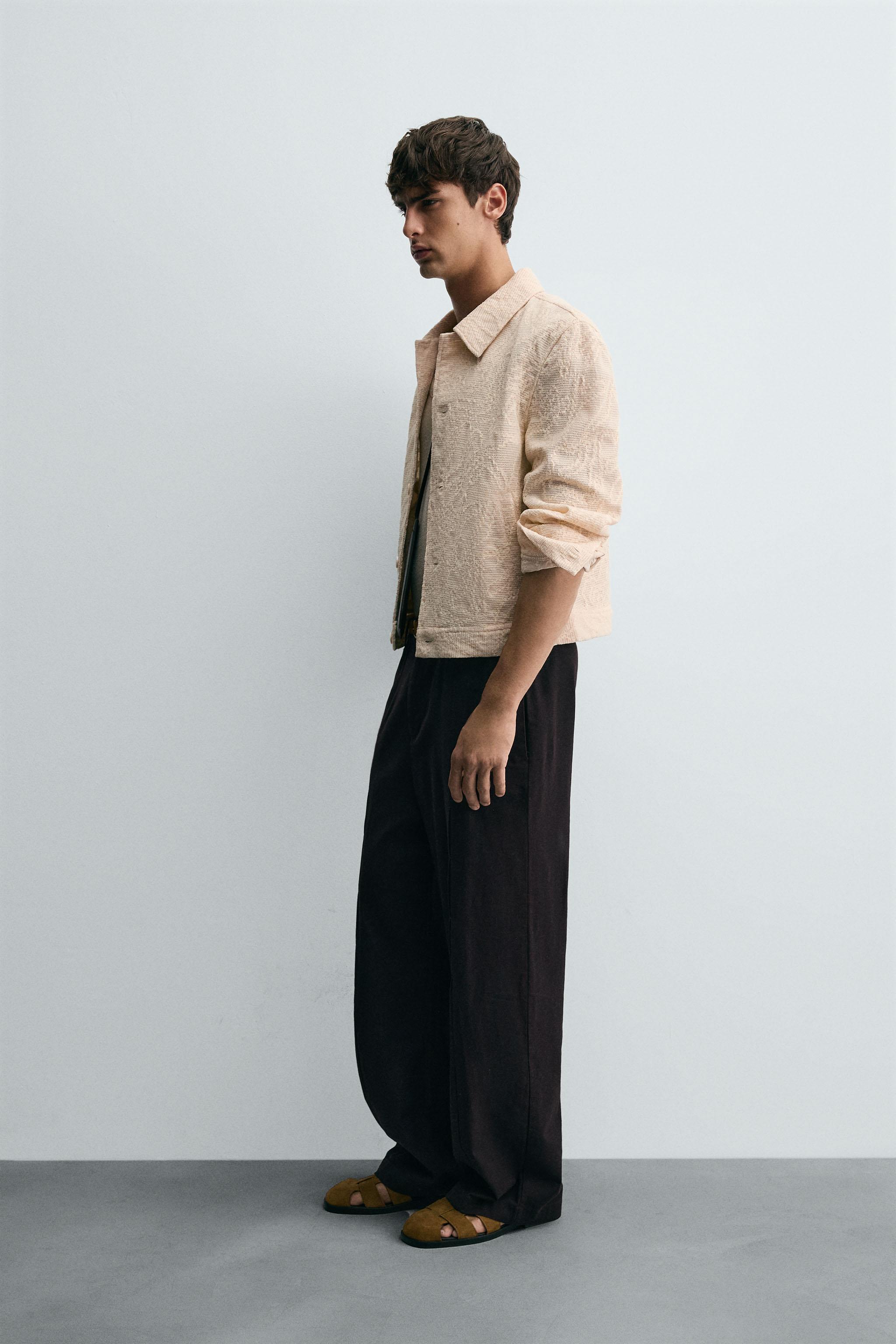 CROCHET TEXTURED JACKET