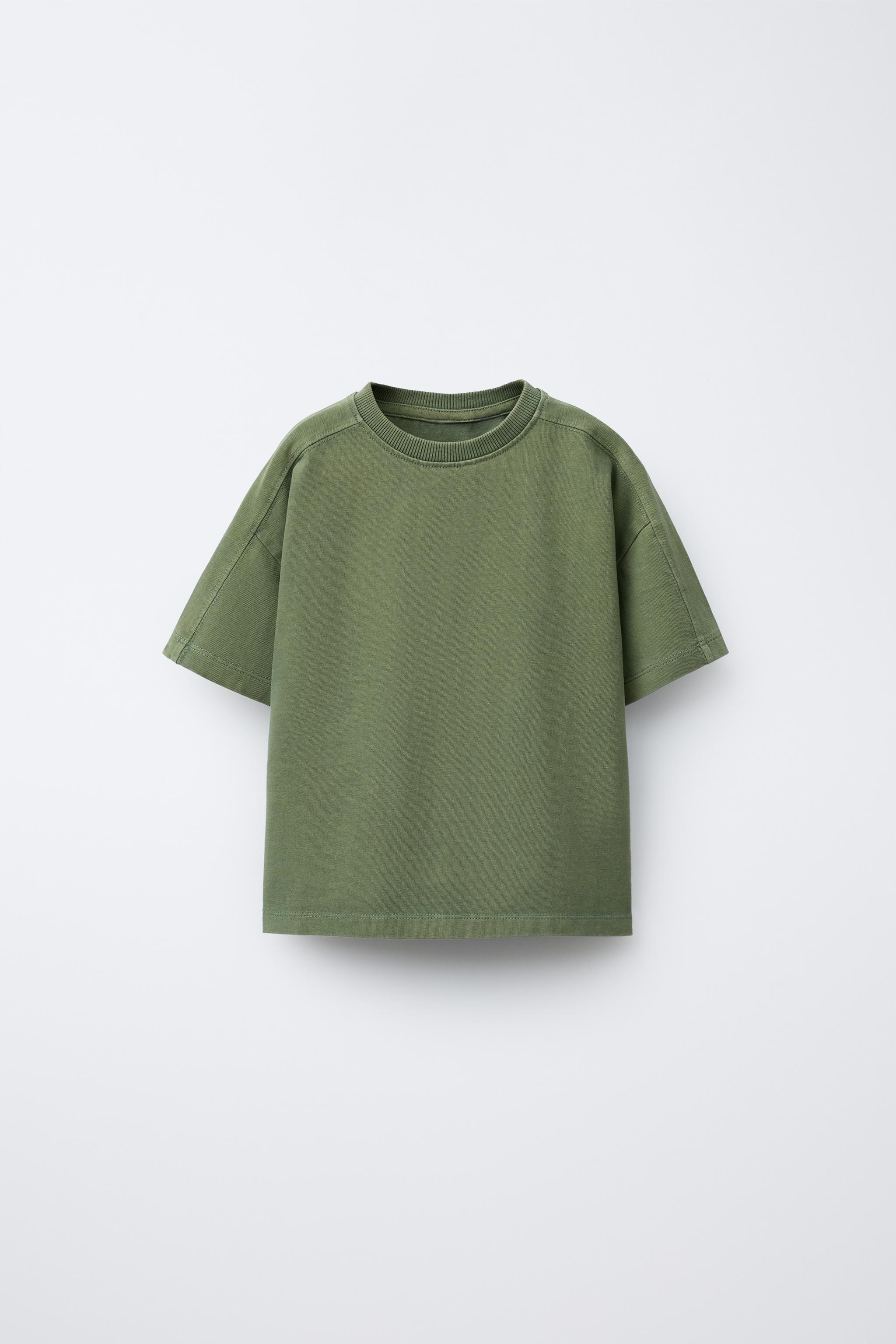 GARMENT DYE CUT-OUT T-SHIRT