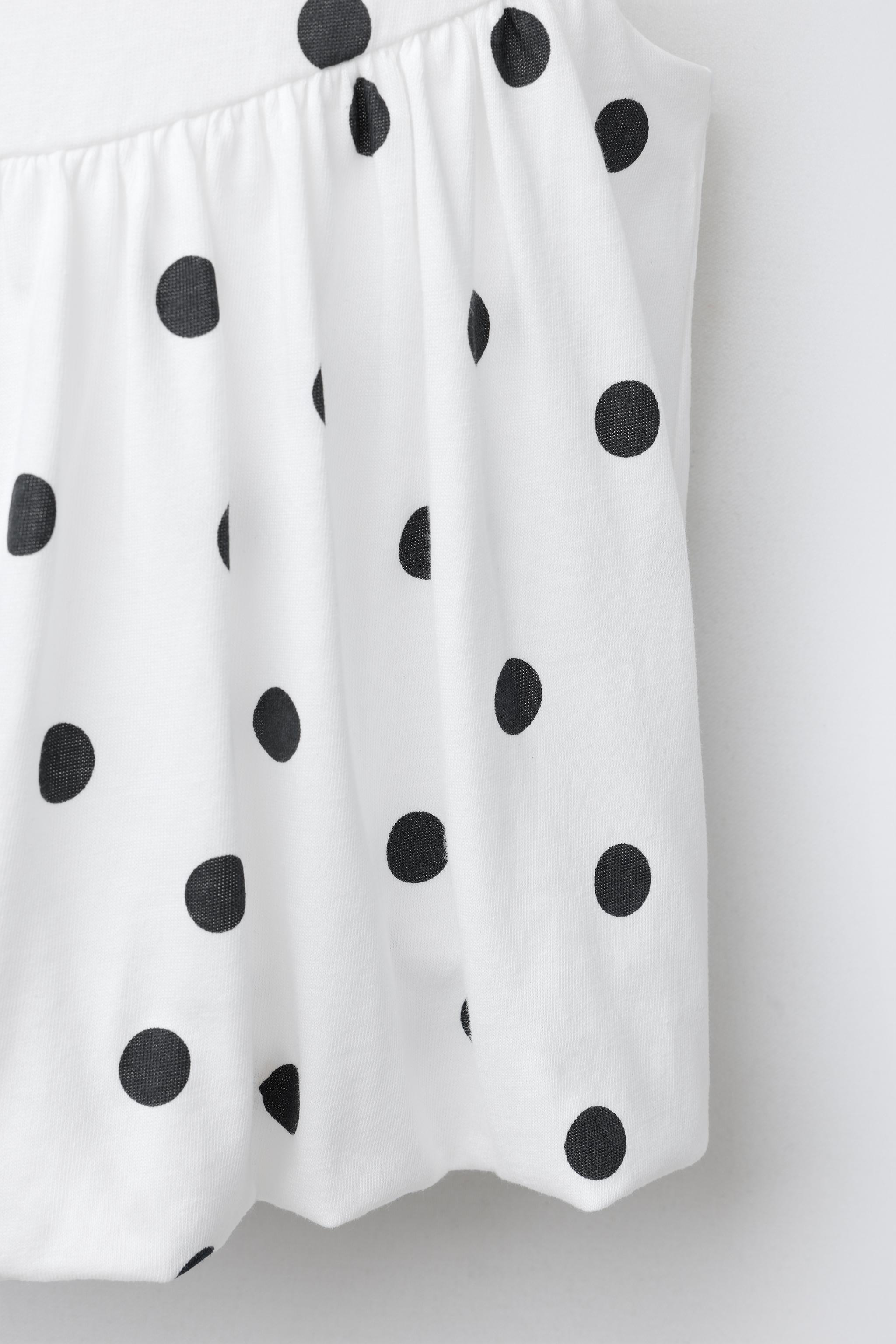 POLKA DOT BALLOON T-SHIRT