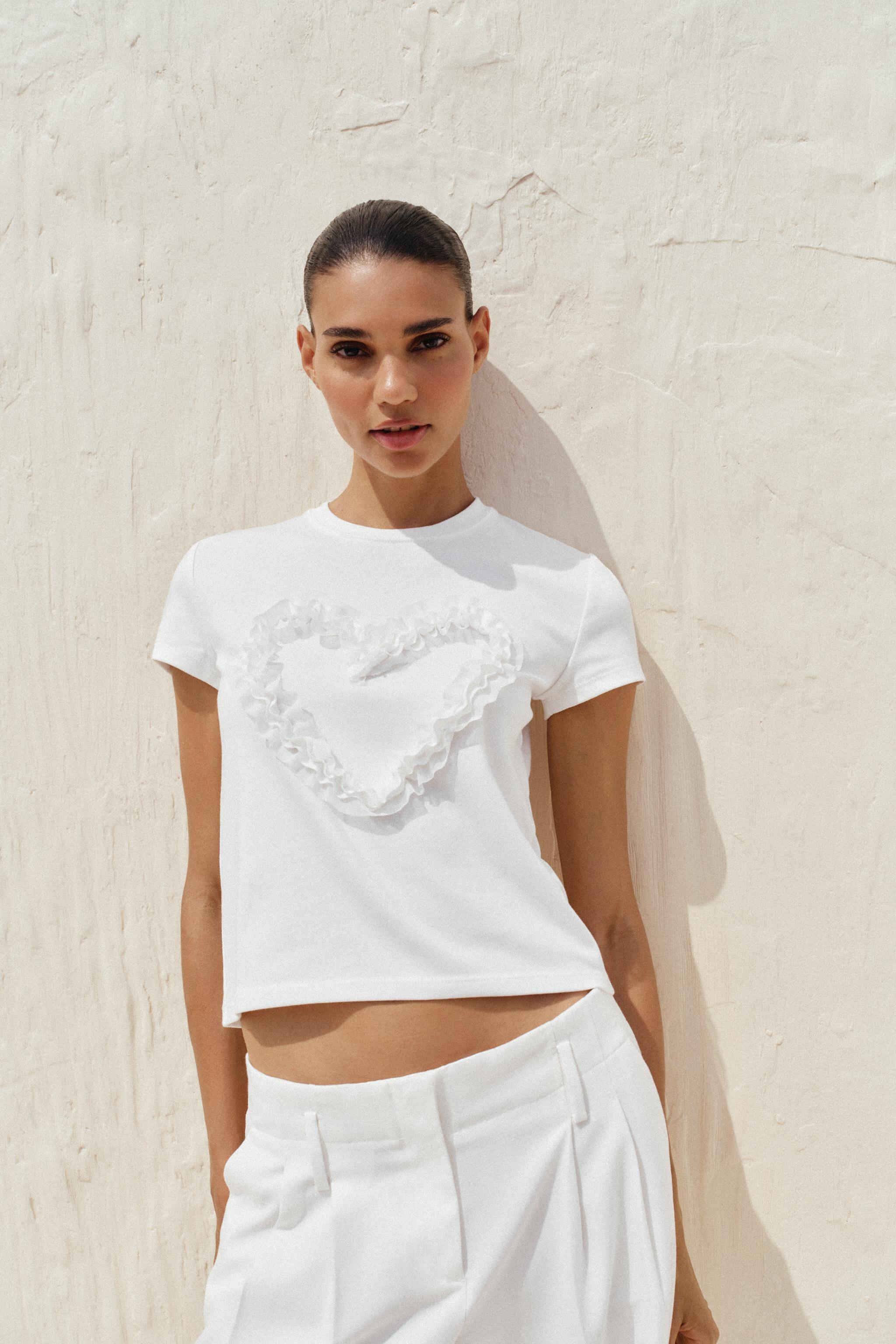 RAISED HEART T-SHIRT