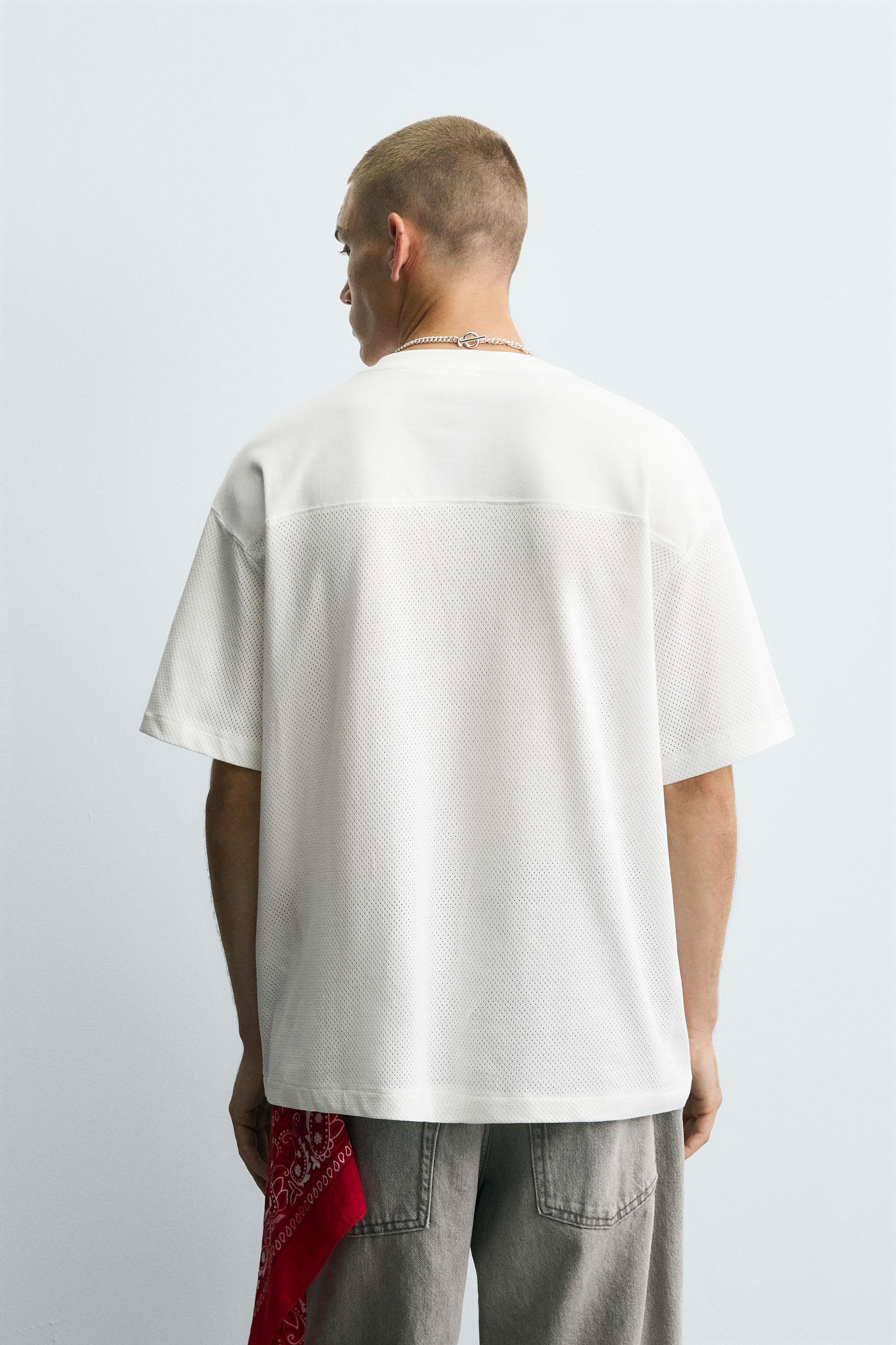 COMBINATION TEXT T-SHIRT