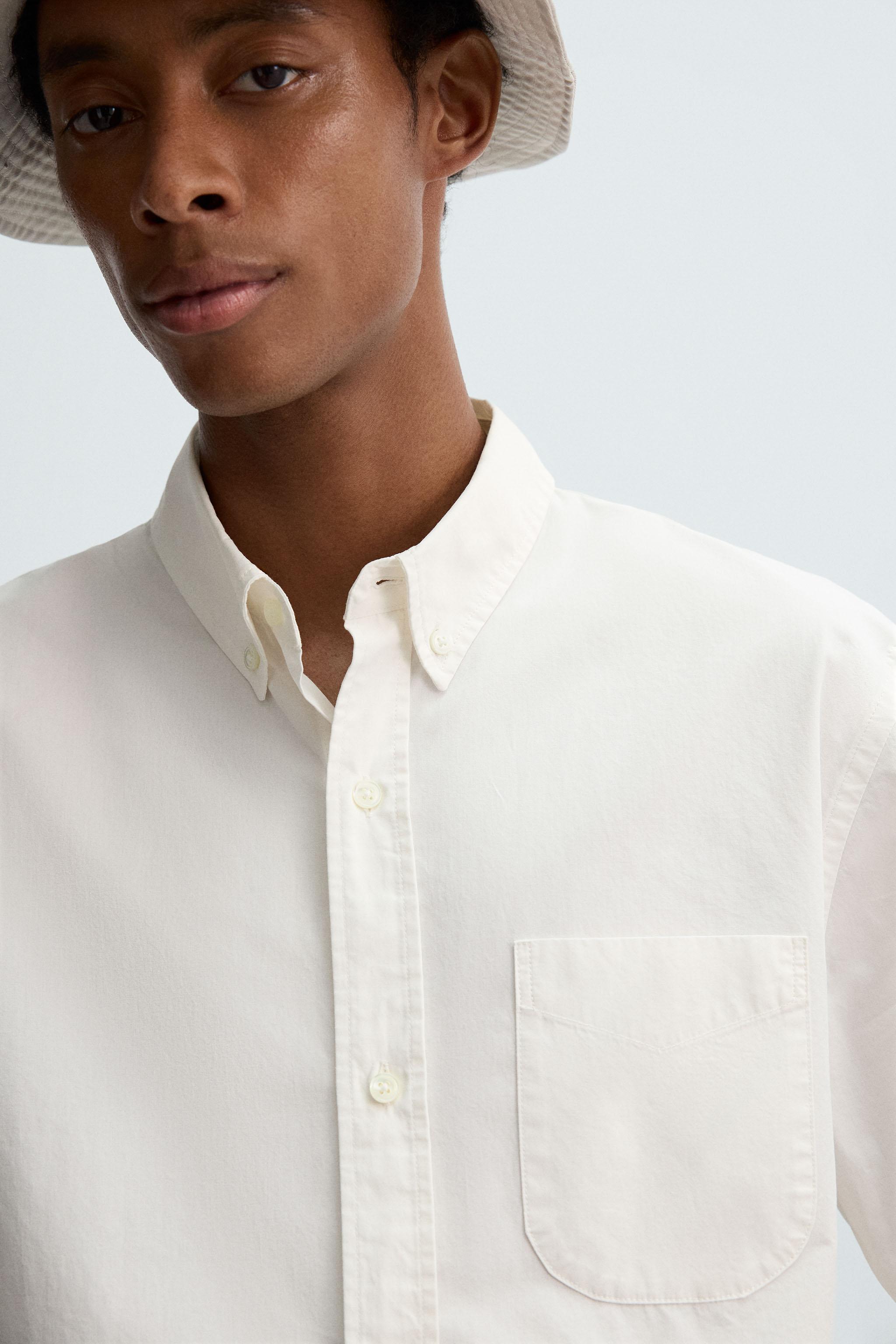 REGULAR FIT POCKET SHIRT