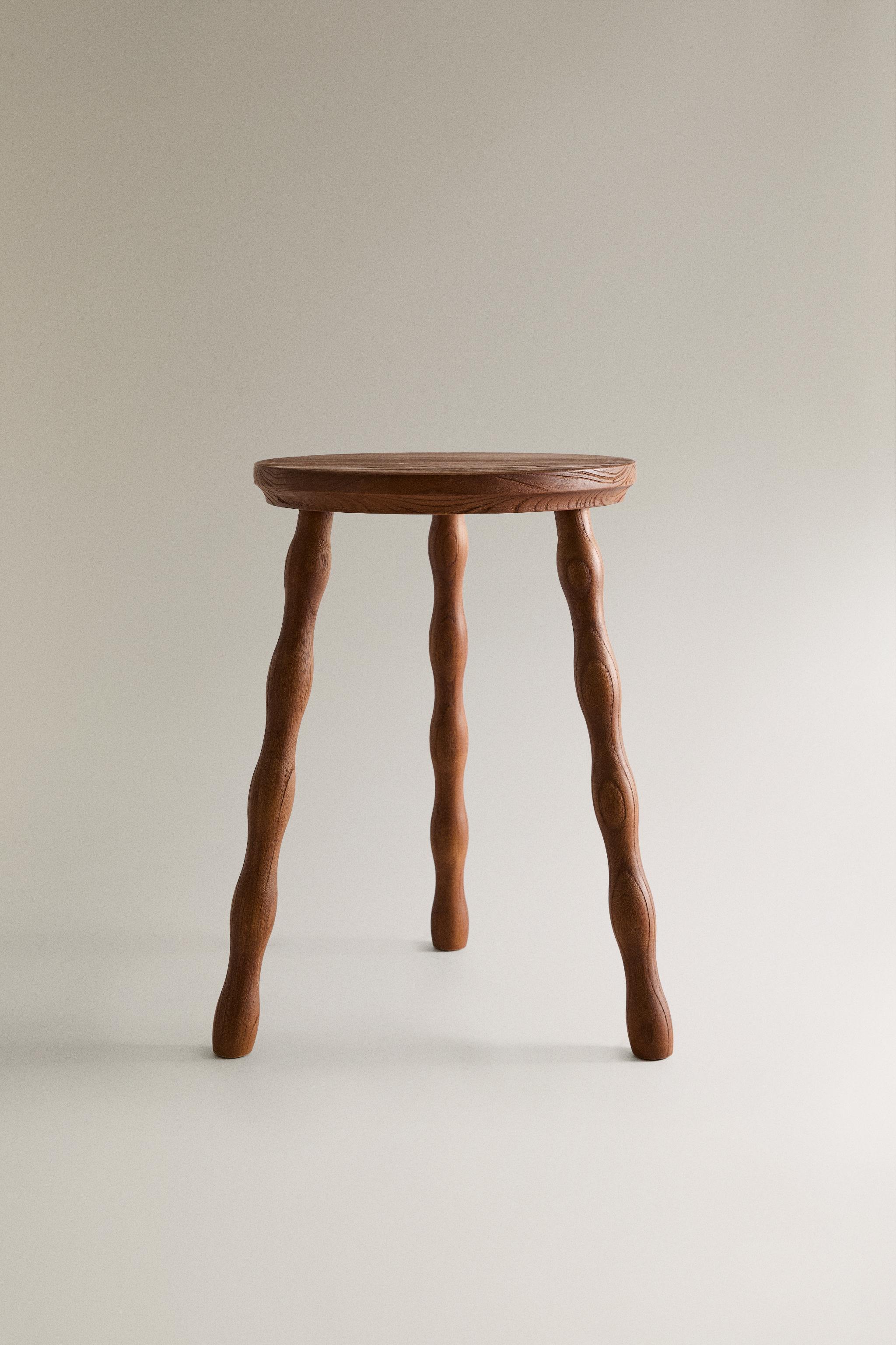 ELM WOOD STOOL