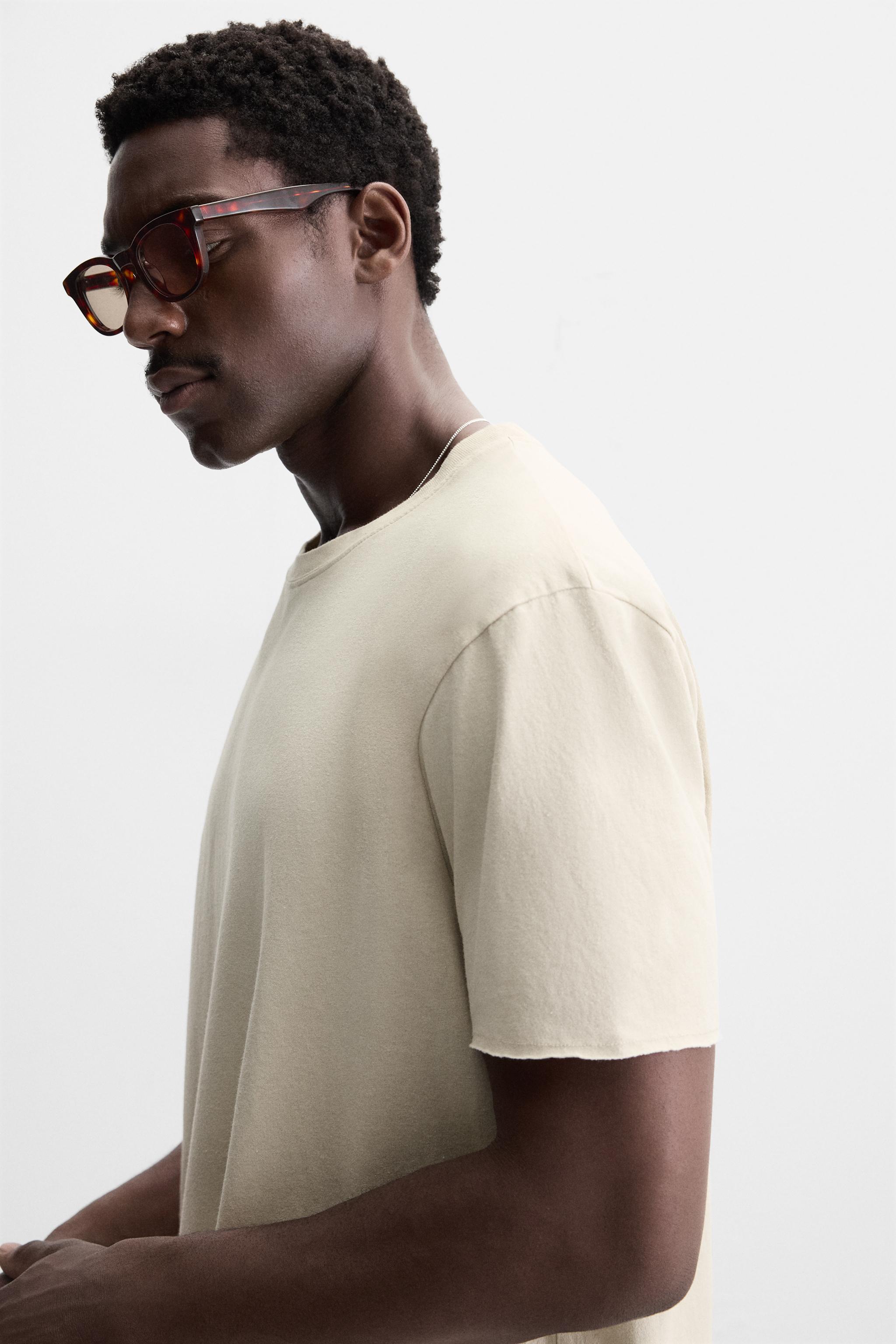 IRREGULAR HEM T-SHIRT