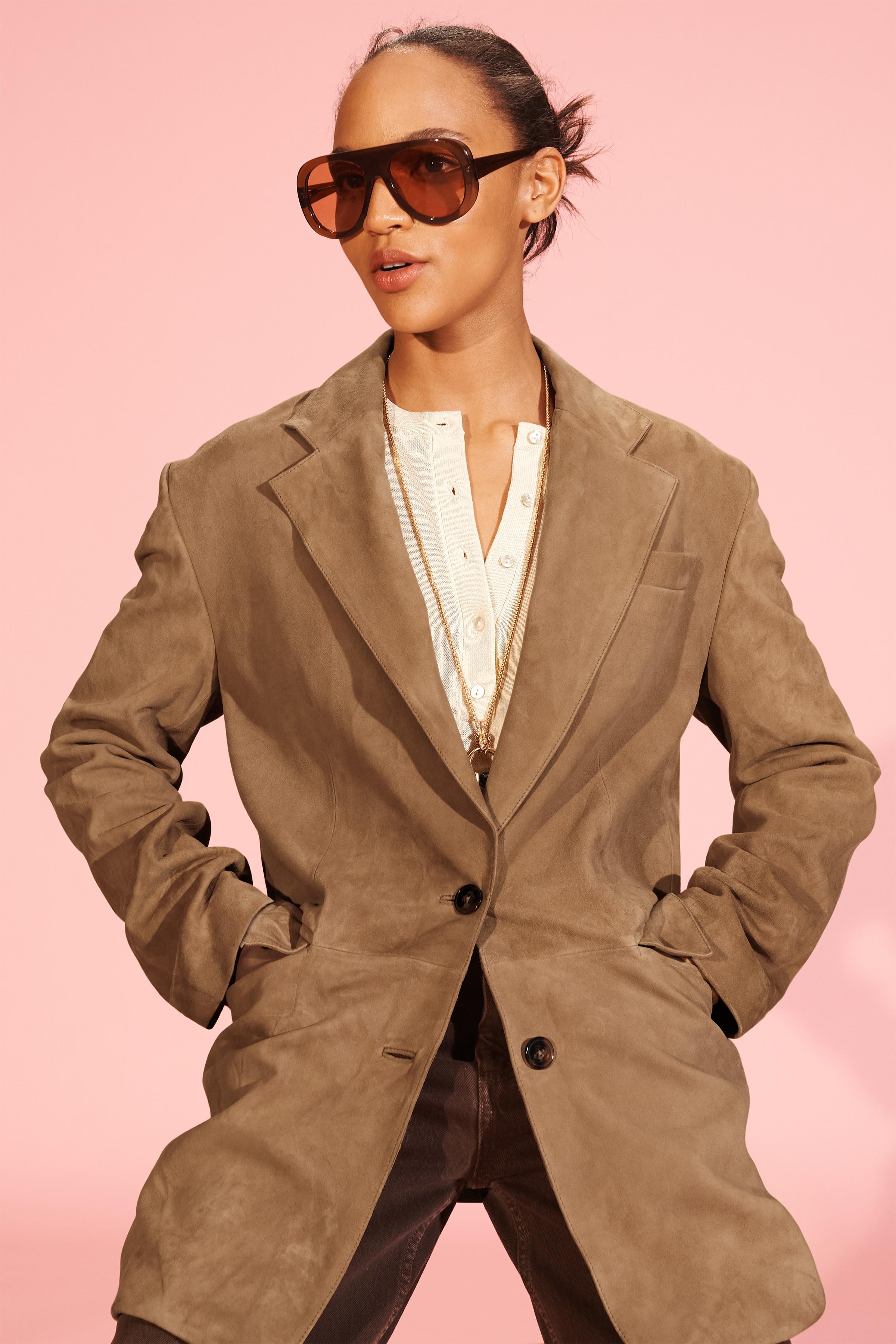 LIMITED EDITION 100% SUEDE LEATHER BLAZER