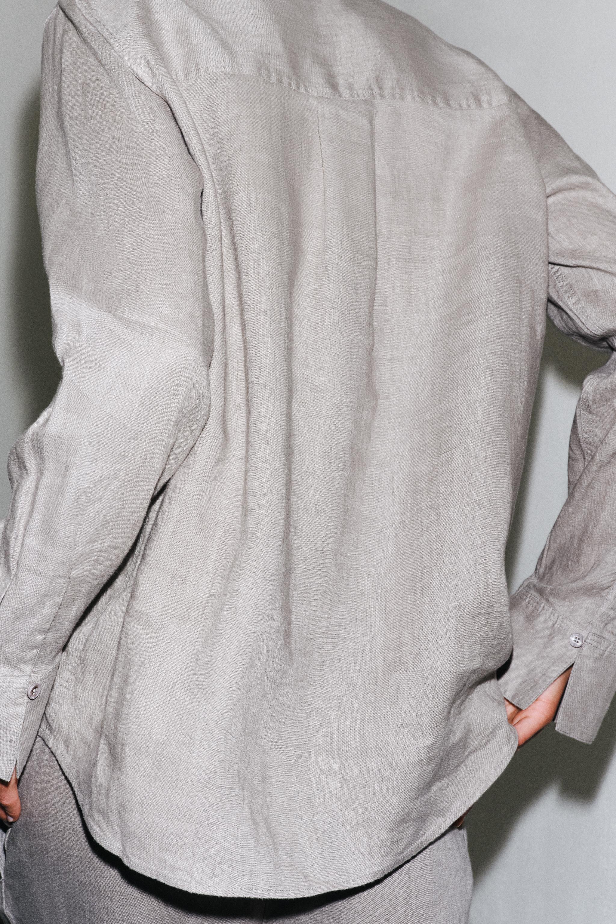 100% LINEN SHIRT ZW COLLECTION