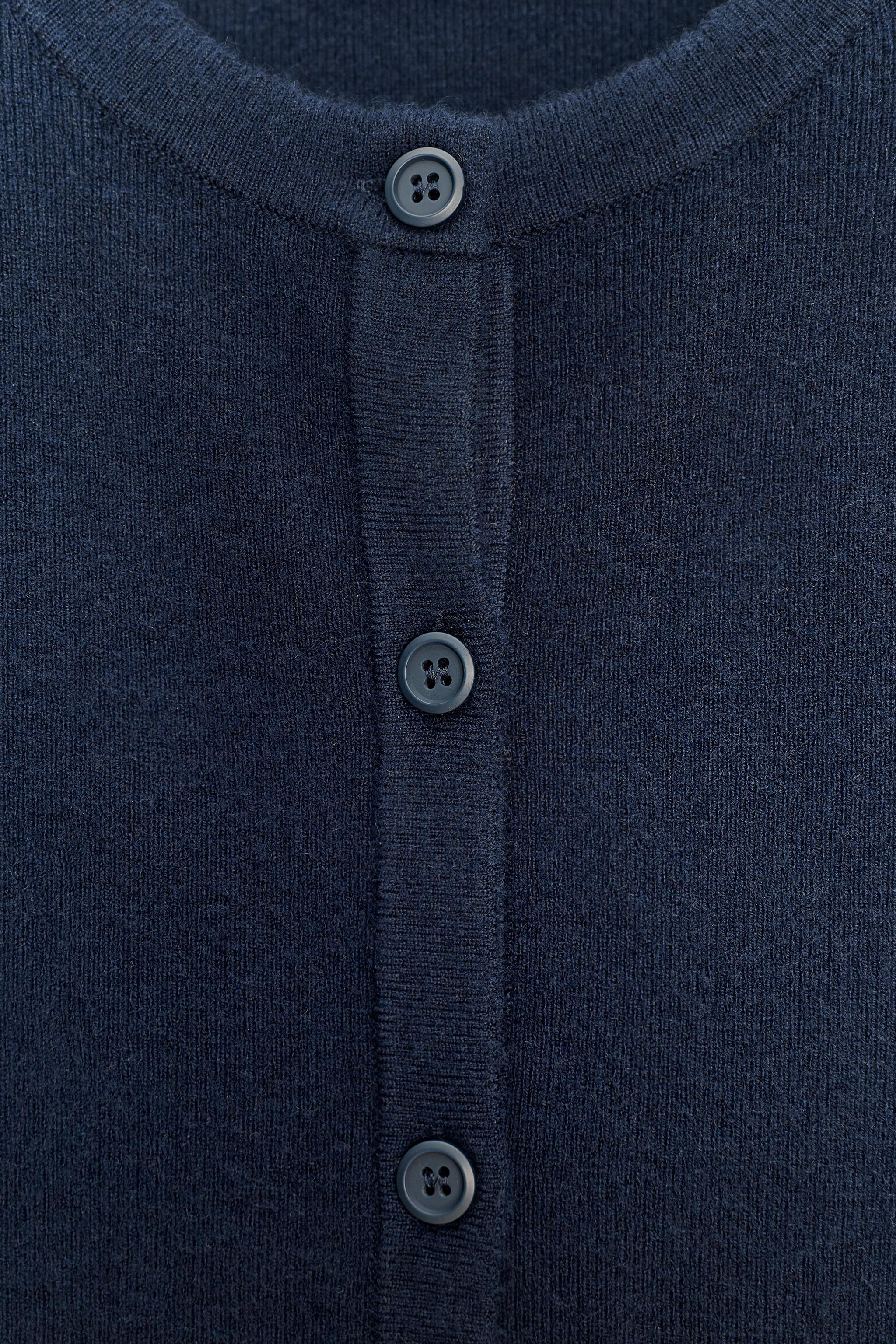 BASIC KNIT BUTTON CARDIGAN