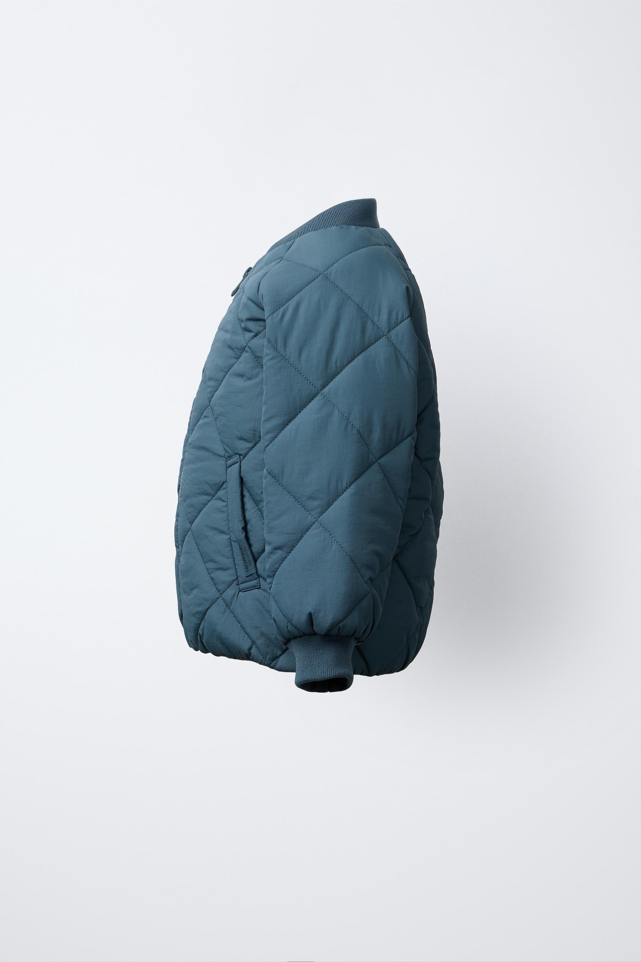 WATER REPELLENT PADDED BOMBER JACKET