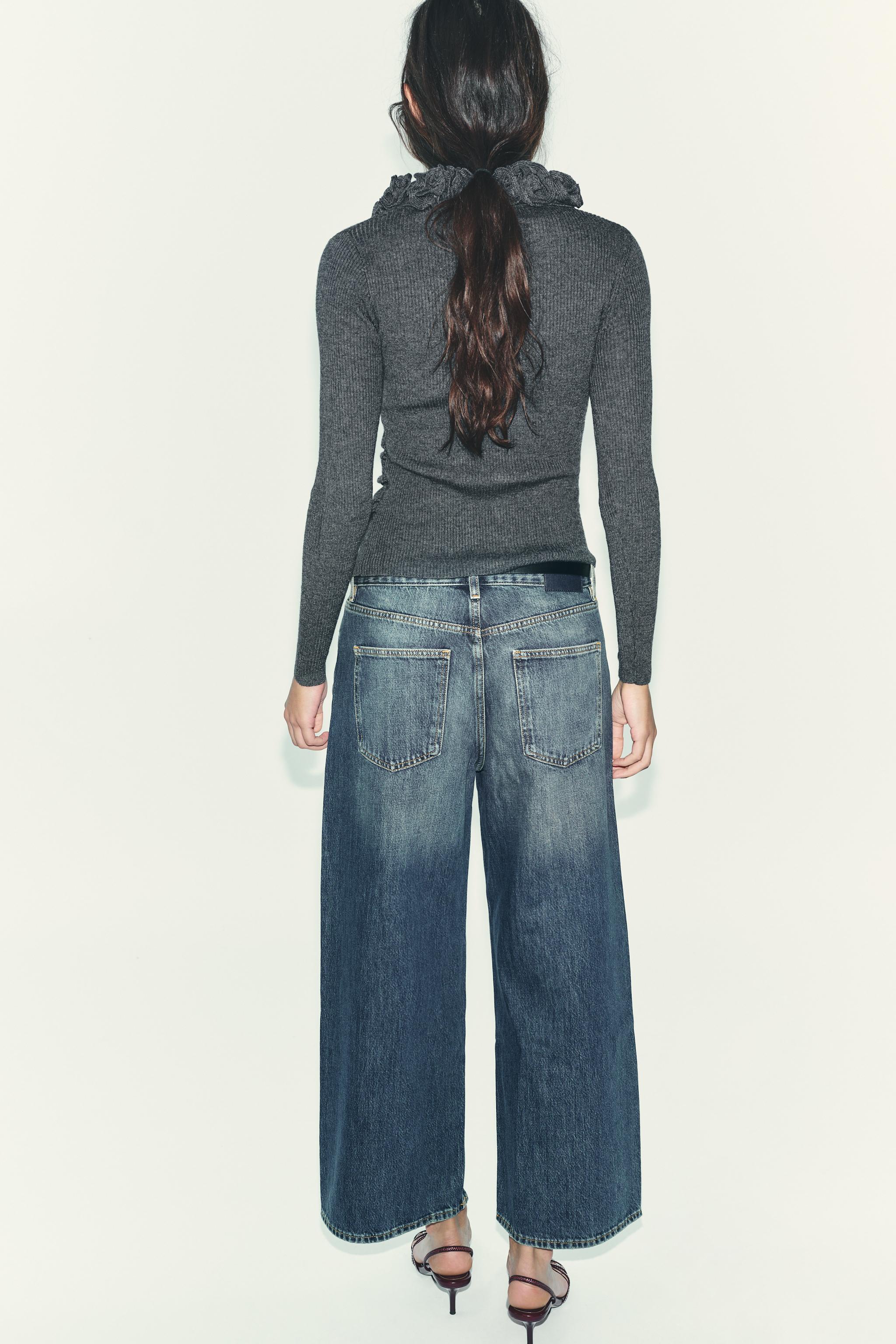 FLORAL WOOL BLEND CARDIGAN