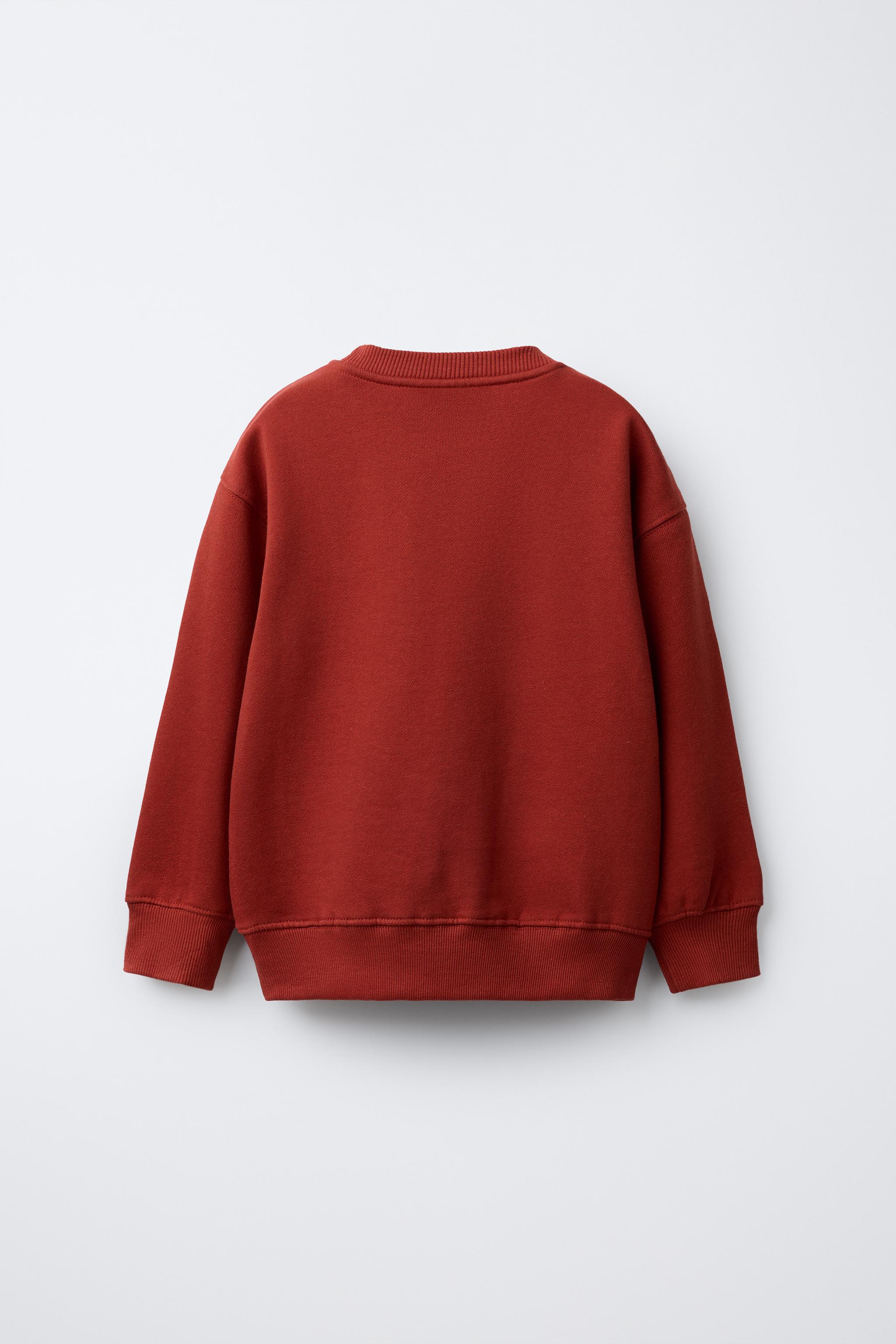 VARSITY PRINT SWEATSHIRT