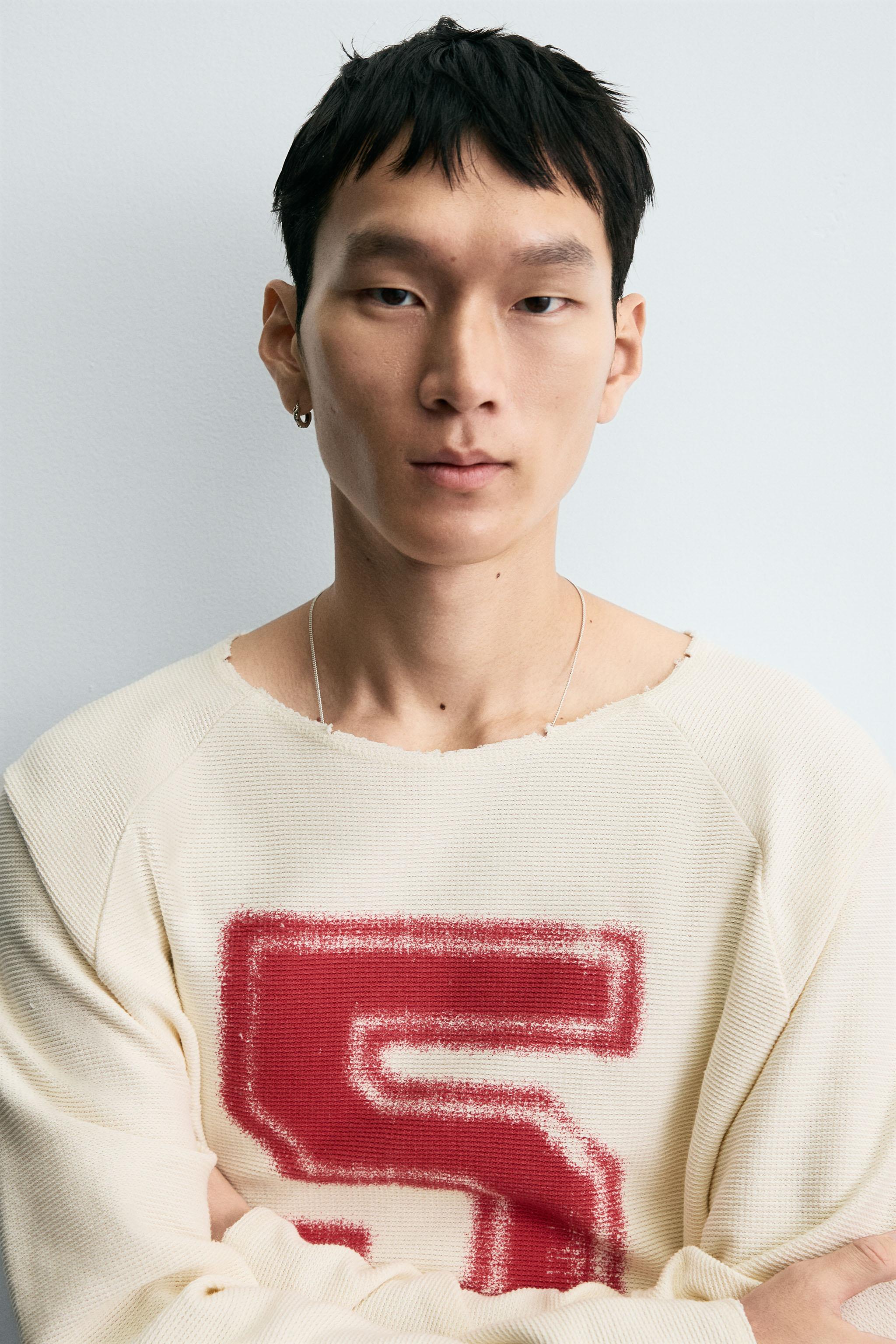 PRINTED PLAID T-SHIRT