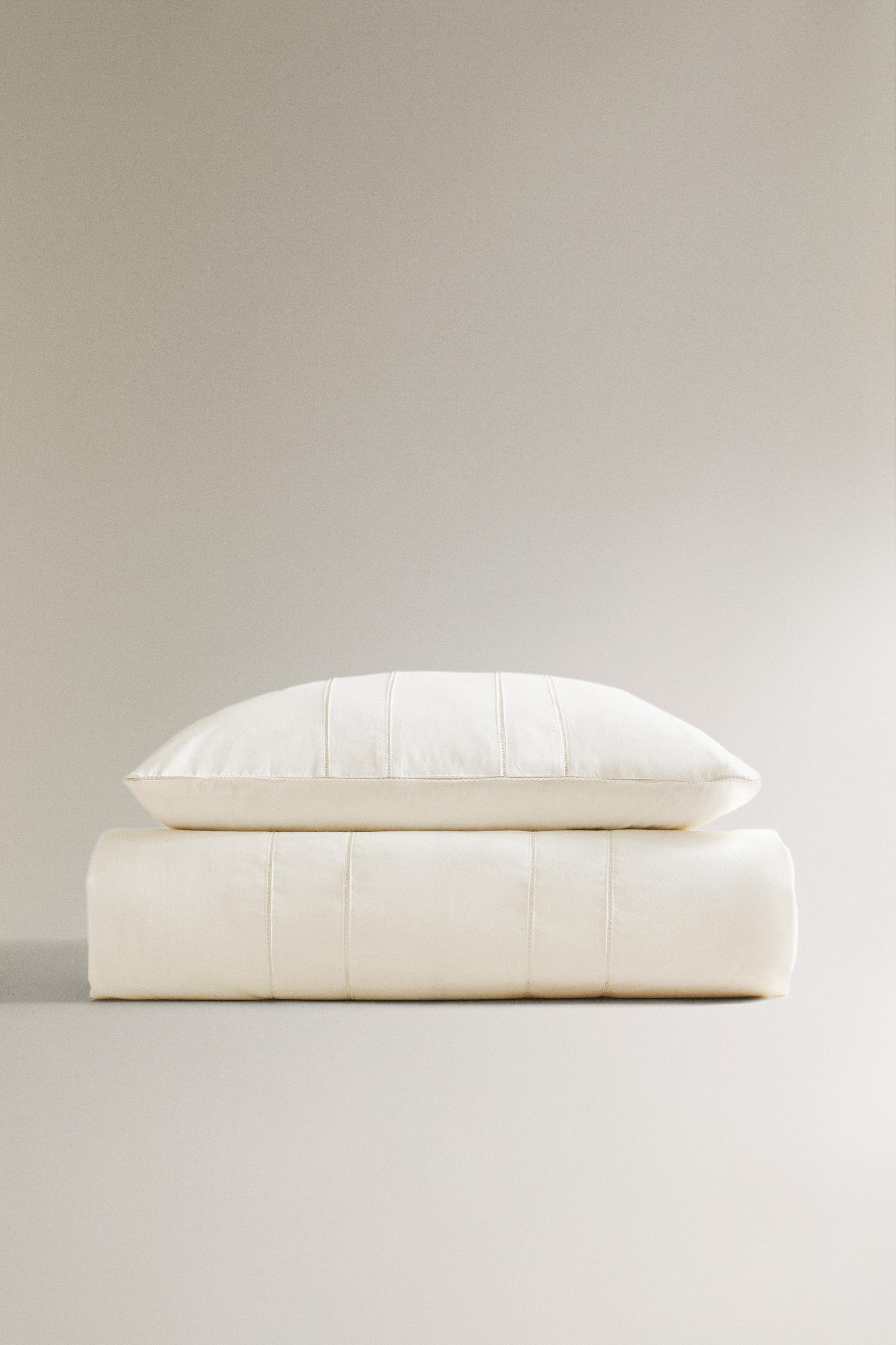 CHILDREN'S HEMSTITCHED POPLIN DUVET COVER