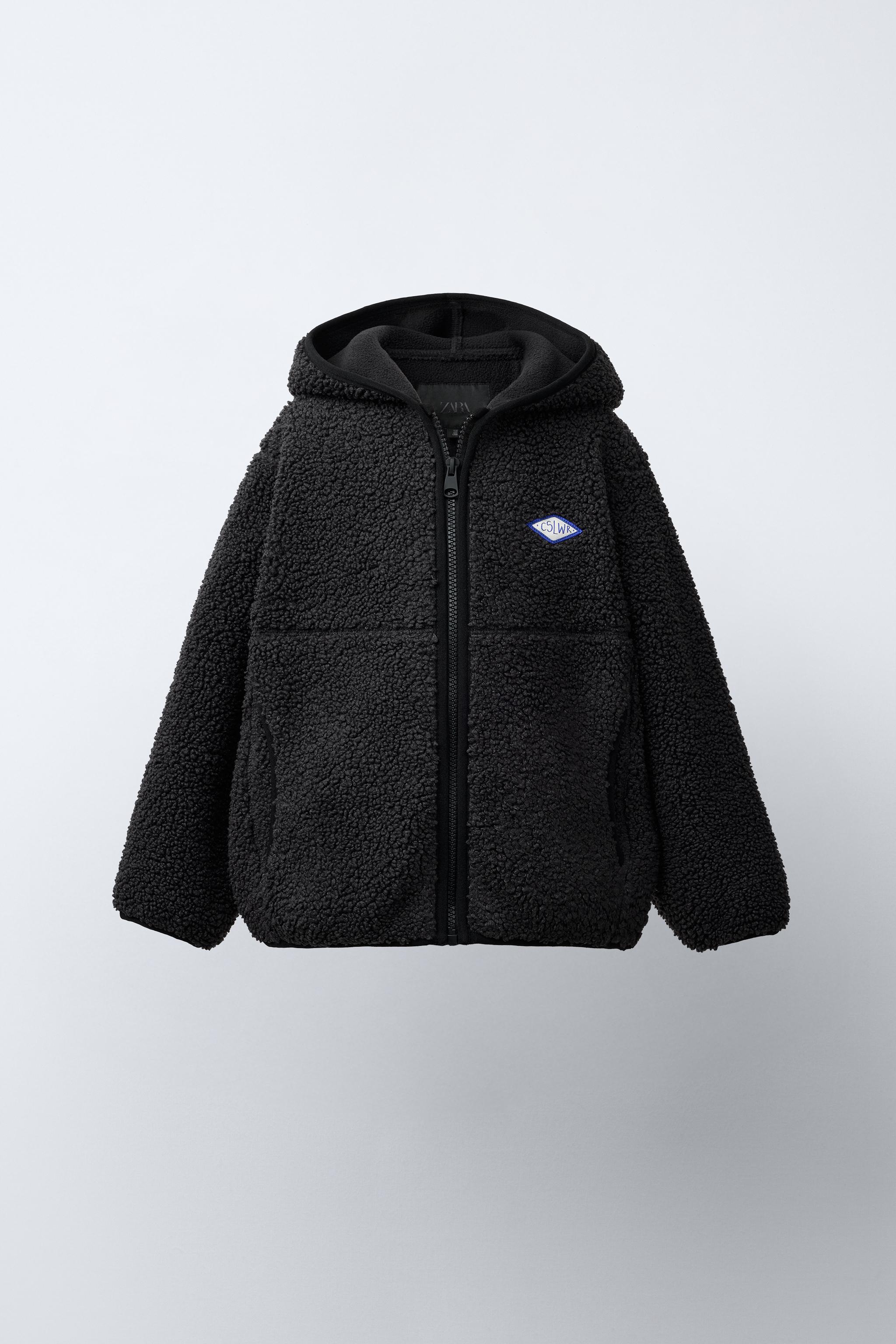 HOODED FLEECE JACKET