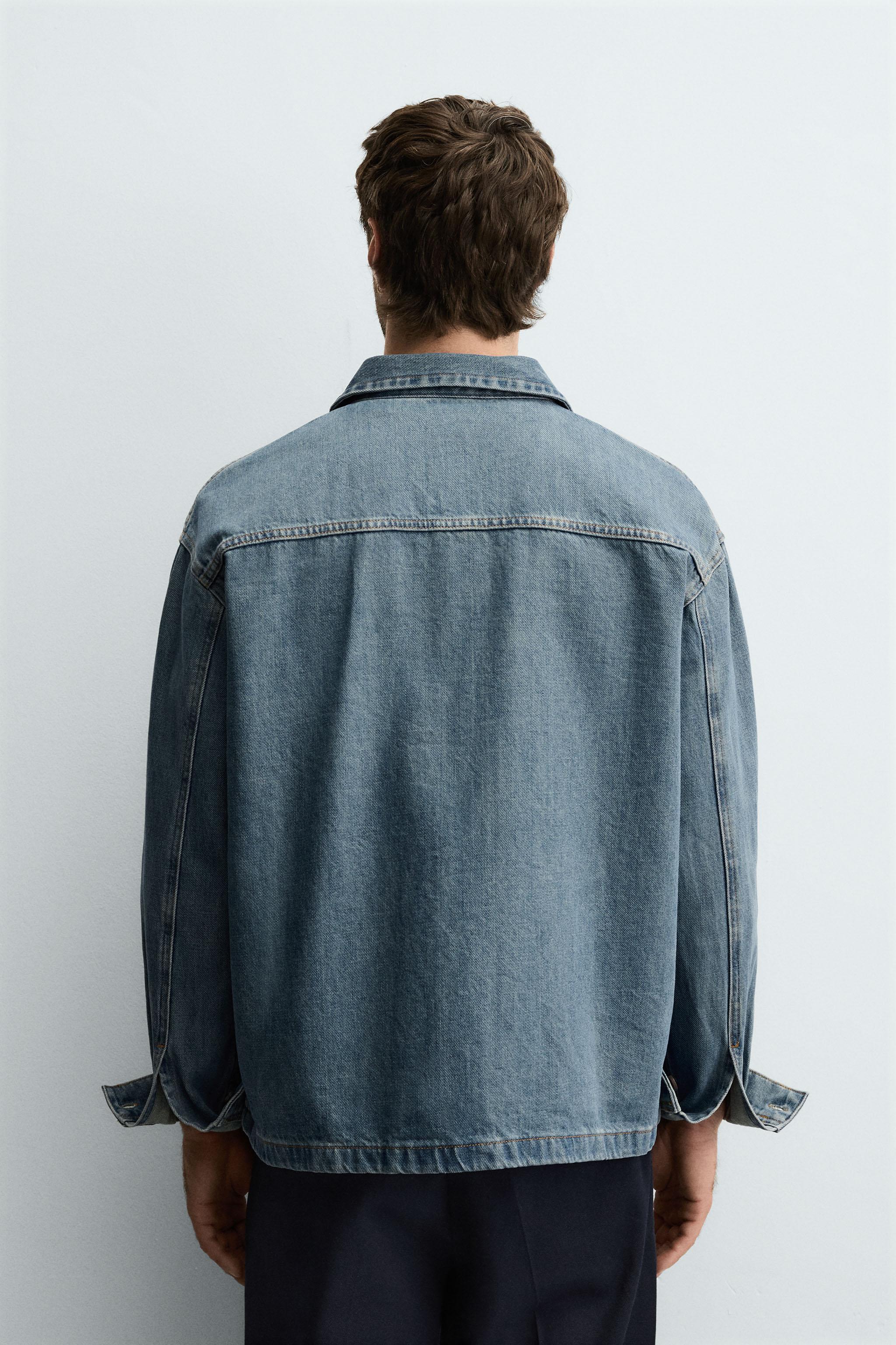 BOXY FIT DENIM SHIRT