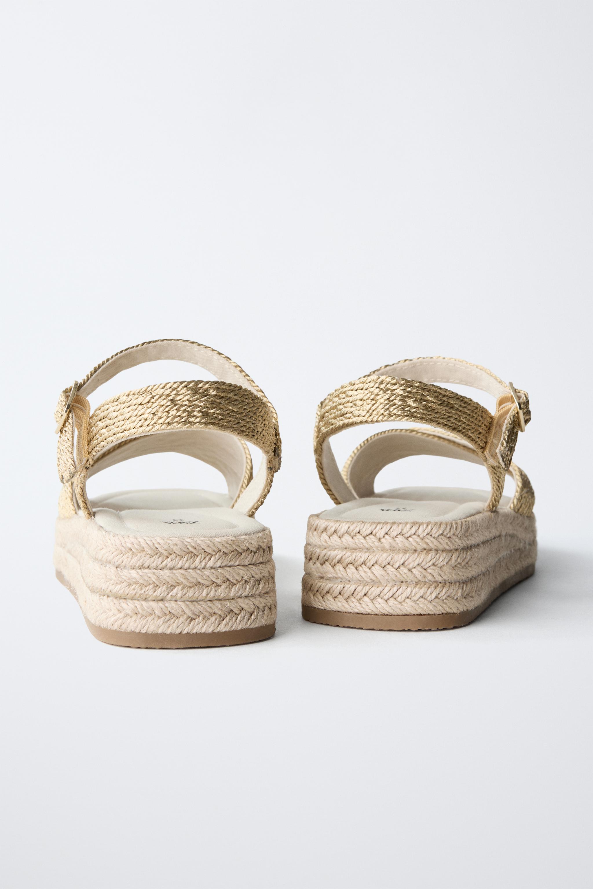 BRAIDED BODY SANDALS