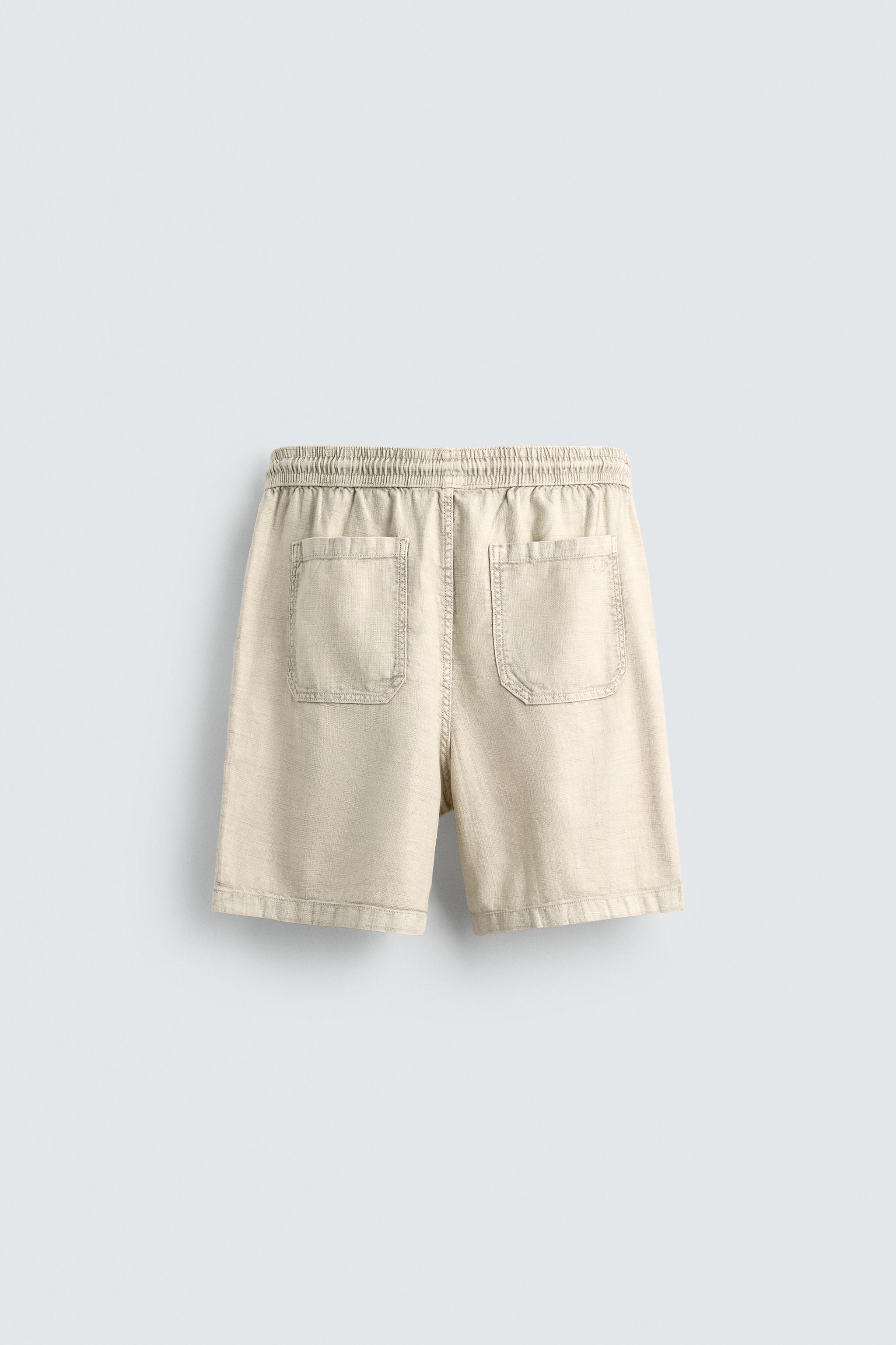 WASHED RELAXED FIT SHORTS